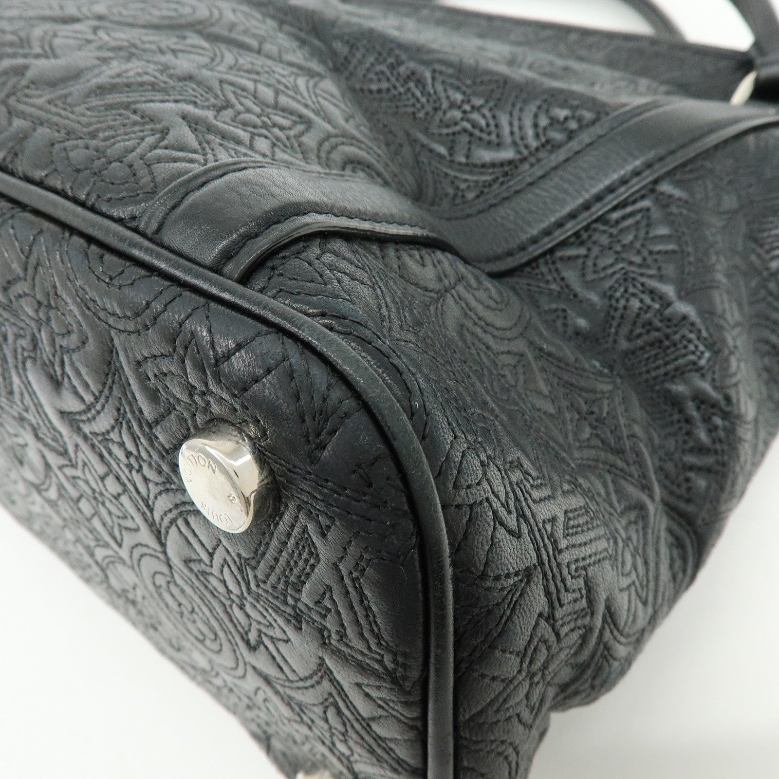 Louis Vuitton Monogram Antheia Ixia MM Hand Bag Noir M97071