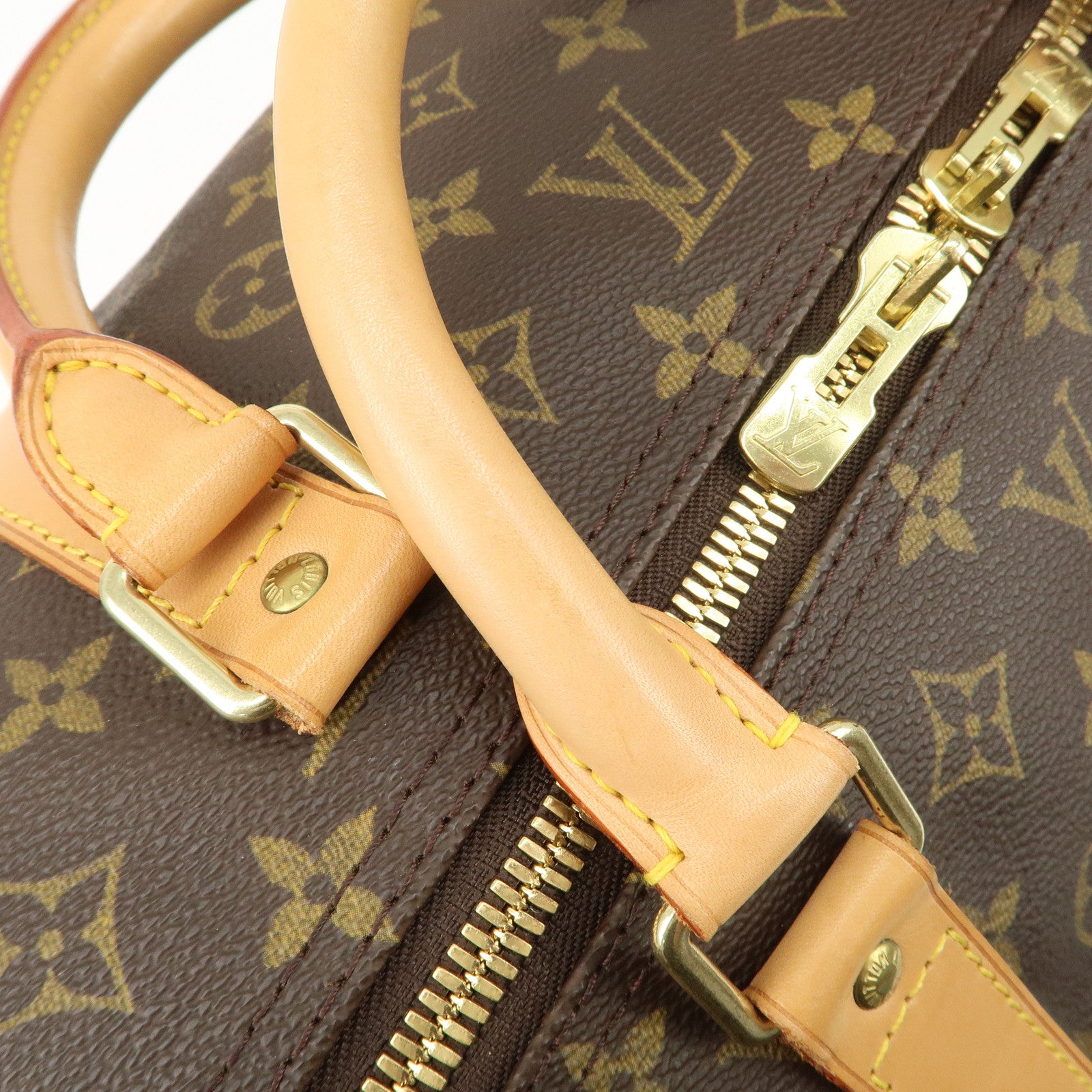 Louis Vuitton Monogram Keep All Bandouliere 60 Boston Bag M41412 Used