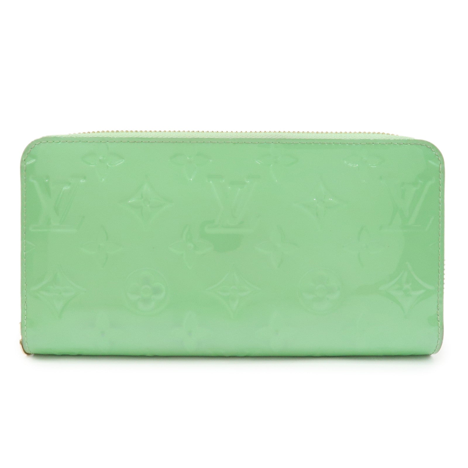 Louis Vuitton Monogram Vernis Zippy Wallet Gummy Apple M82065