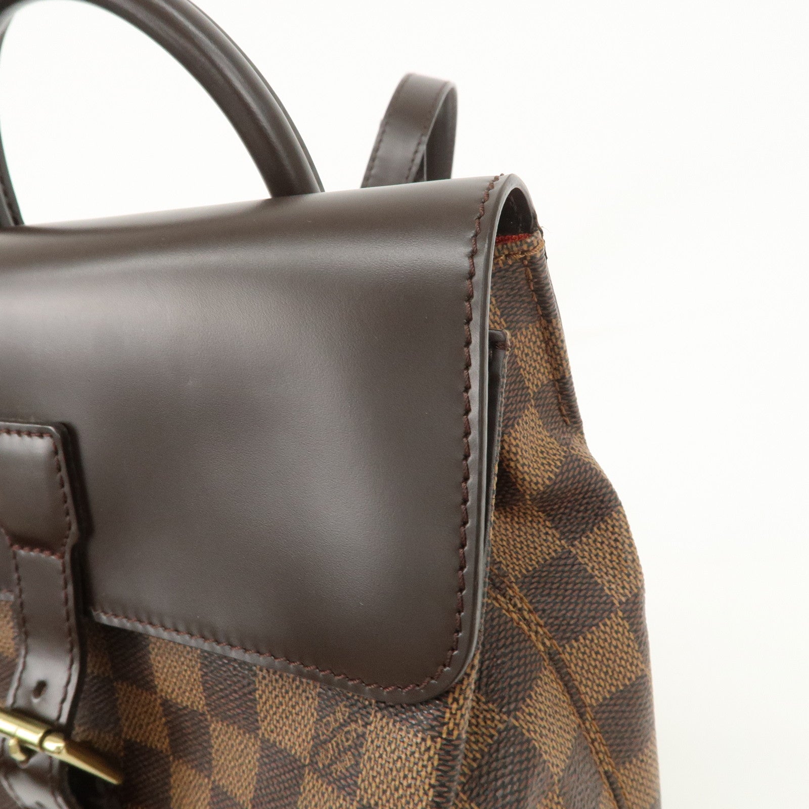 Louis Vuitton Damier Canvas Soho Backpack Ruck Sac Brown N51132