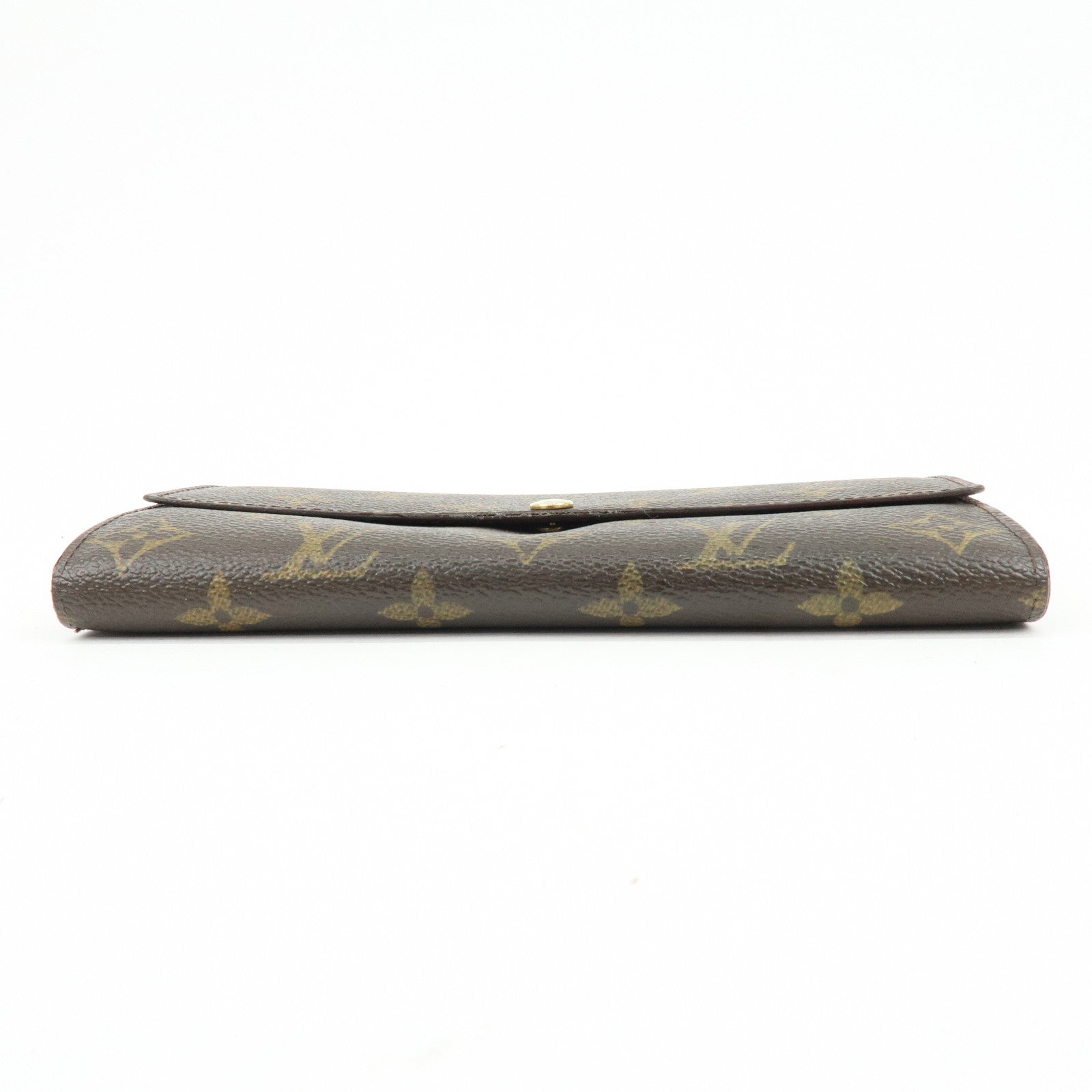 Louis Vuitton Monogram Portefeuille Sarah Long Wallet Brown M61734