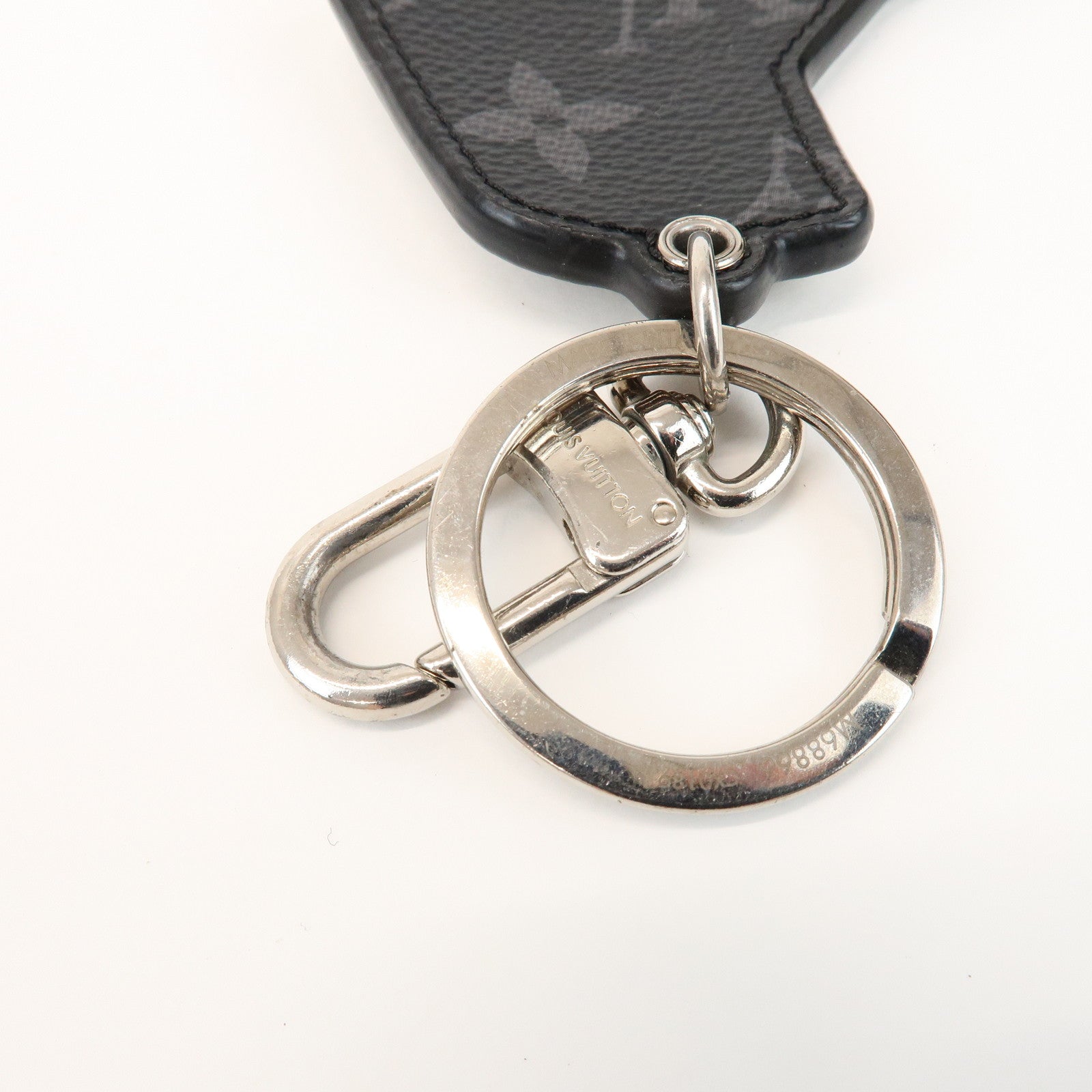 Louis Vuitton Monogram Eclips Porte Cles LV Trainer M68866