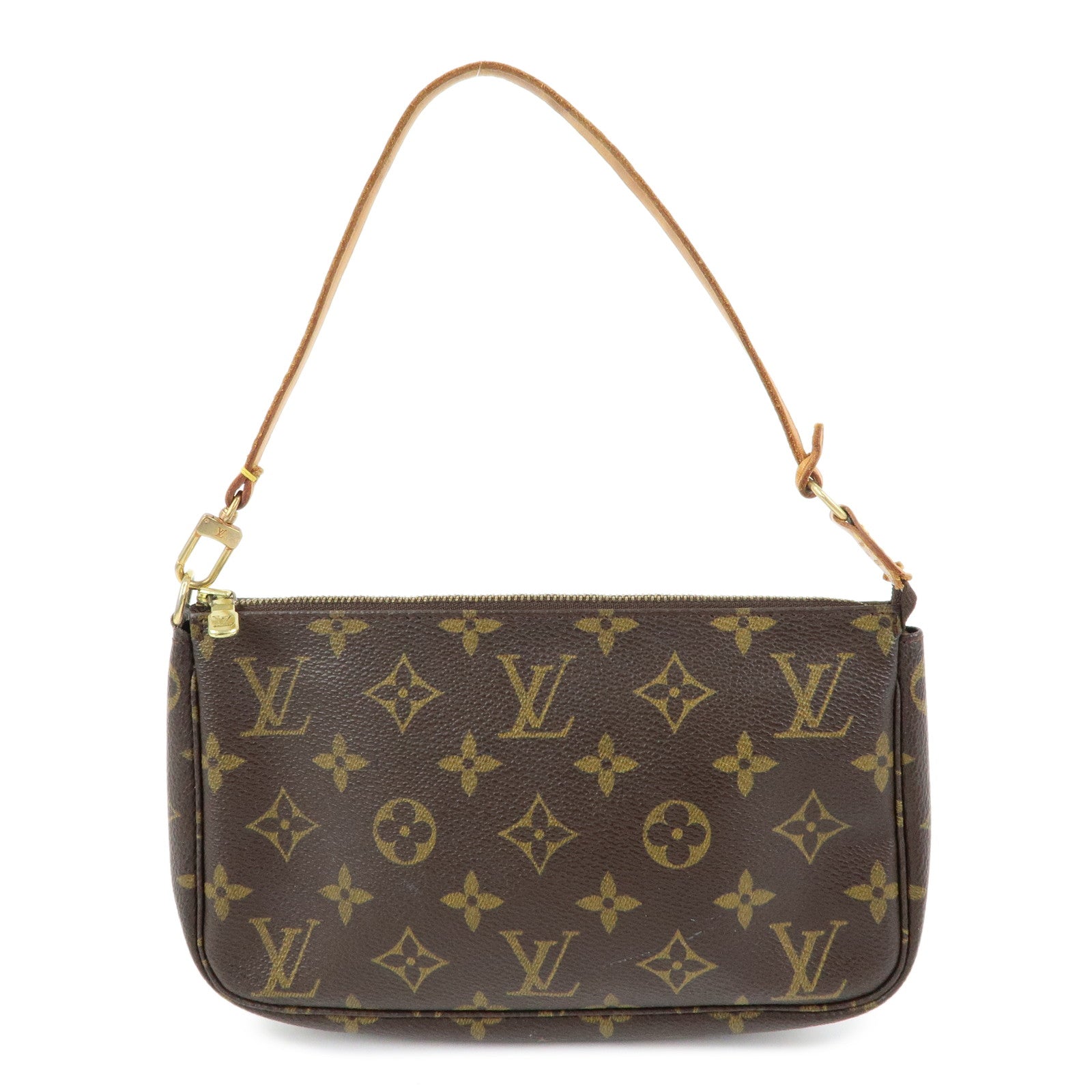 Louis Vuitton Monogram Pochette Accessoires Pouch Hand Bag M51980