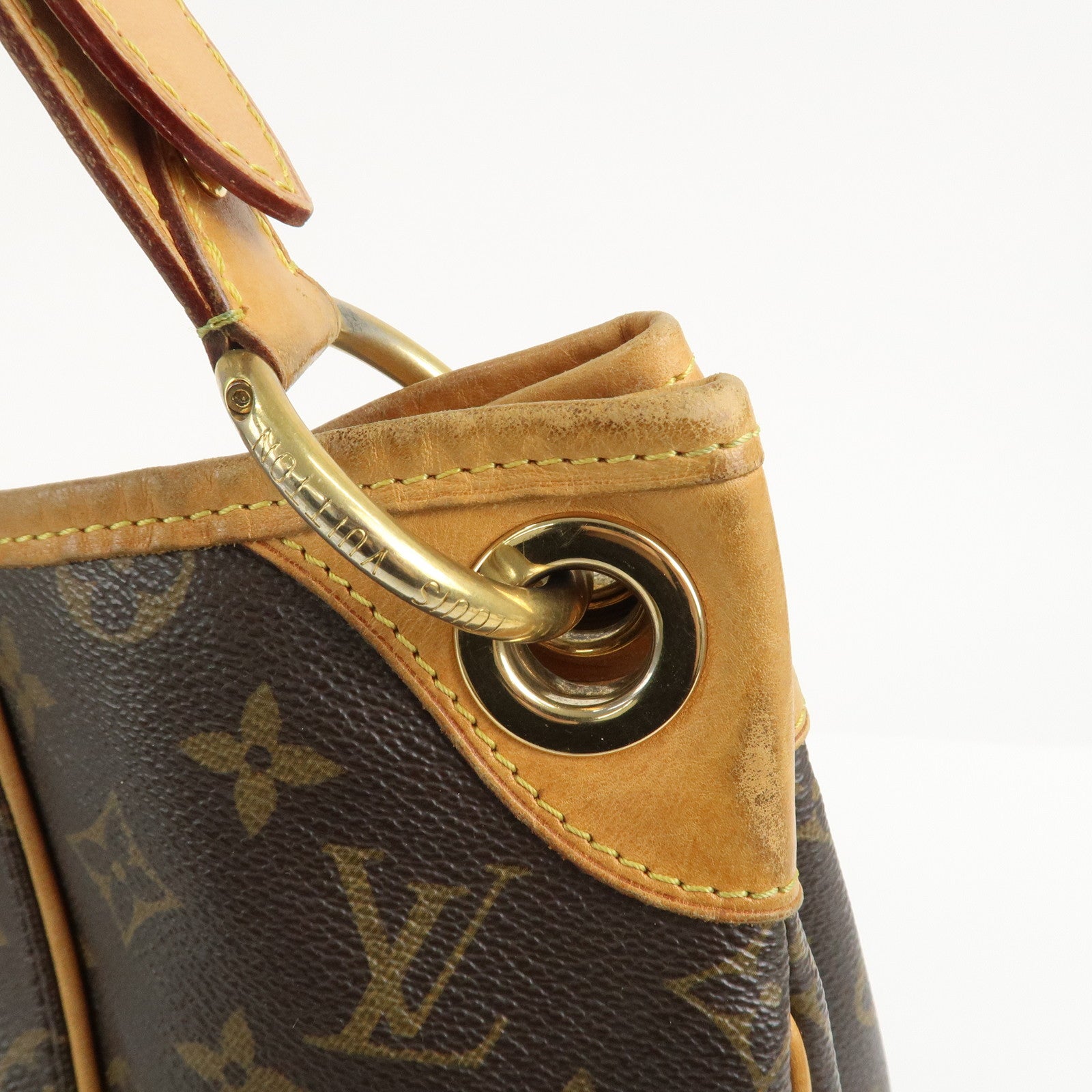 Louis Vuitton Monogram Galliera PM Shoulder Bag Brown M56382