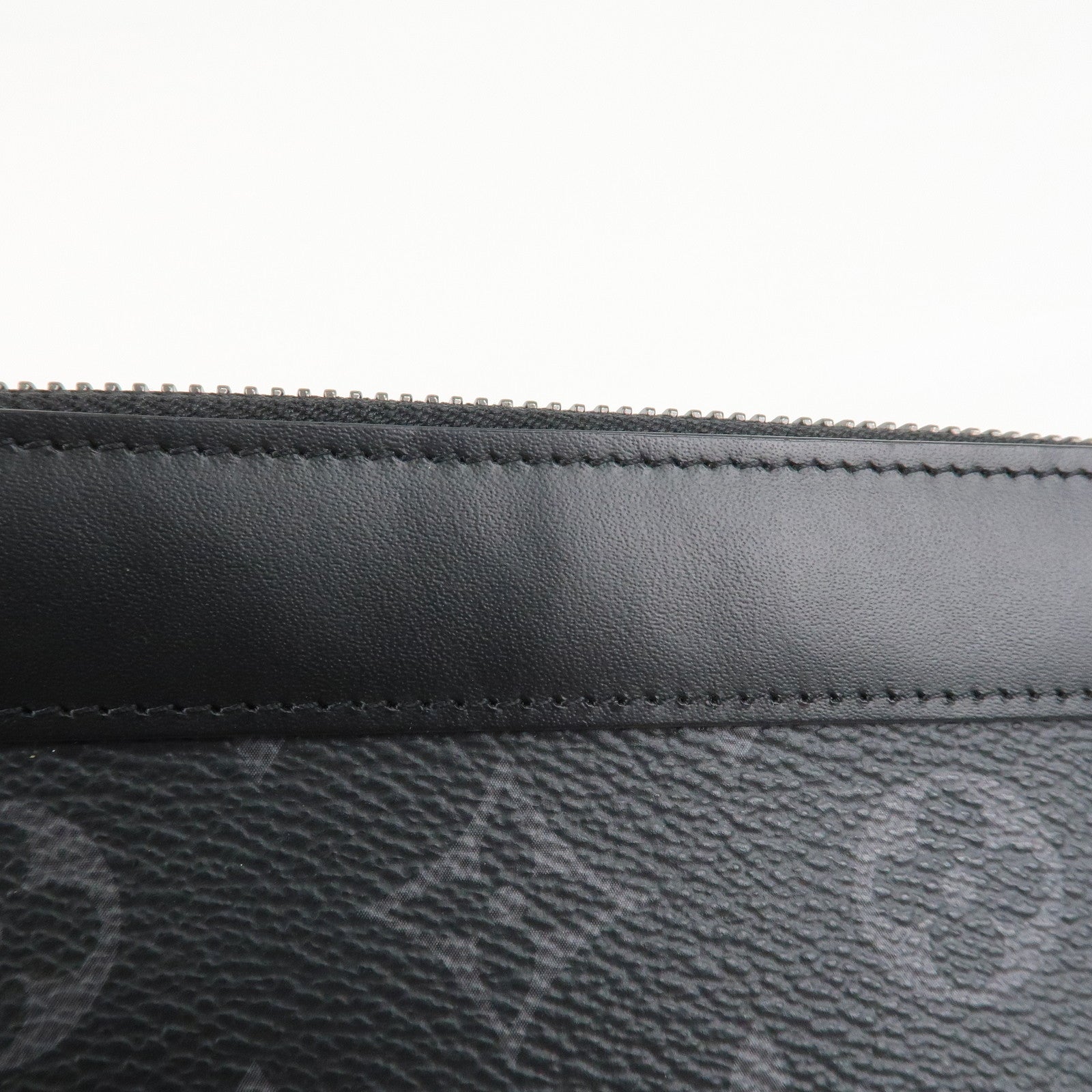 Louis Vuitton Monogram Eclips Pochette Discovery PM Pouch M44323