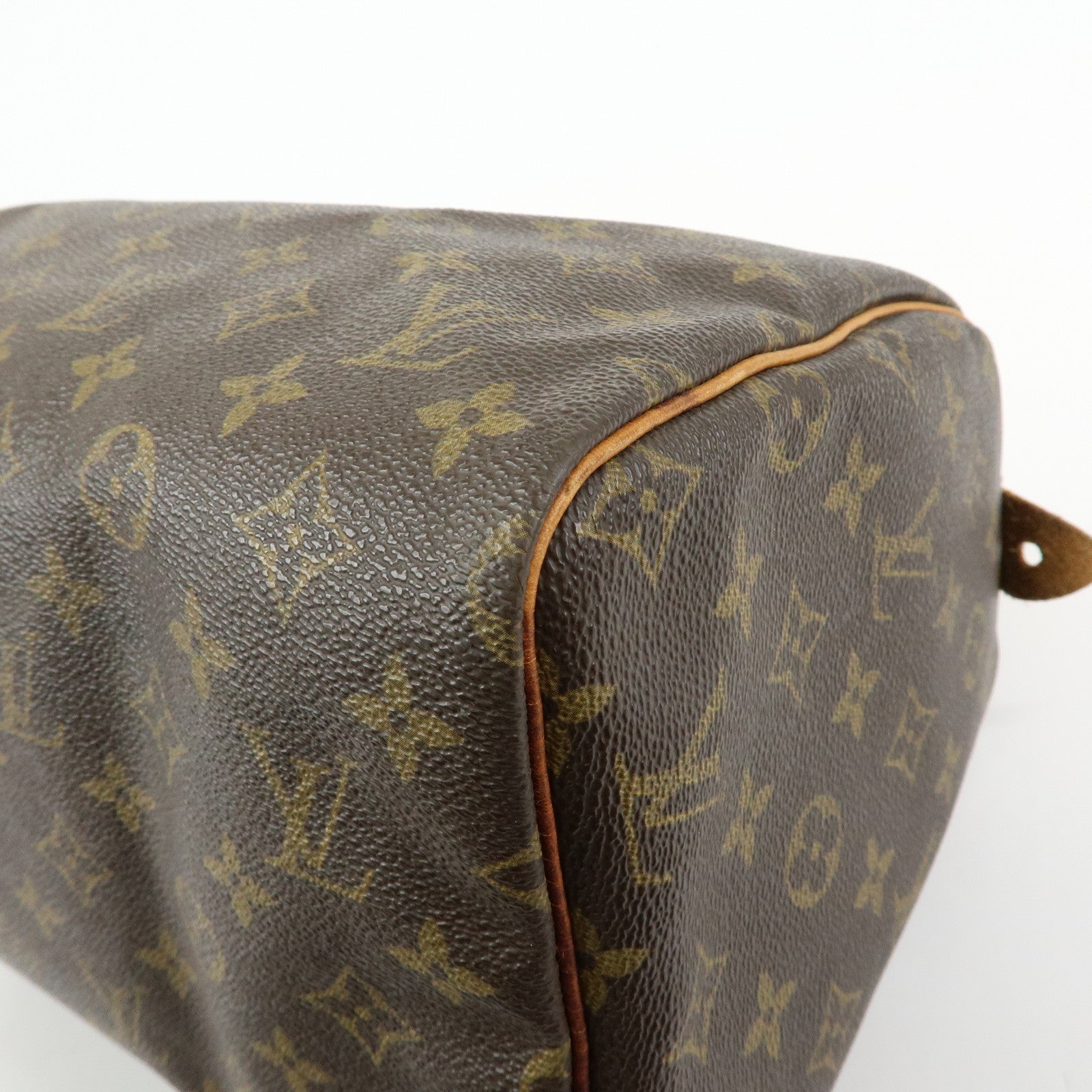 Louis Vuitton Monogram Speedy 30 Boston Bag Hand Bag Brown M41526