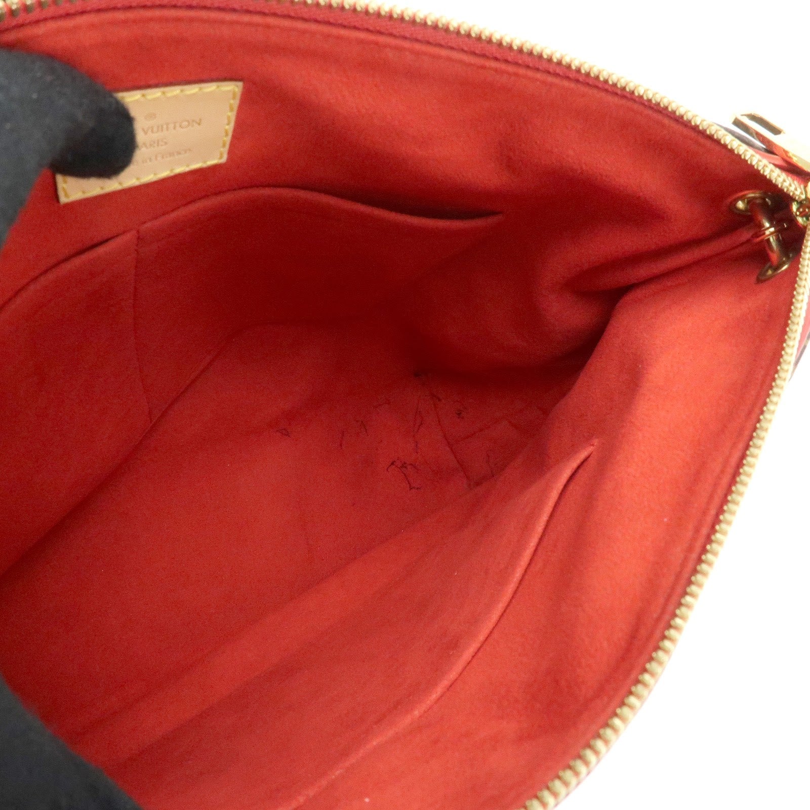 Louis Vuitton Monogram Pallas Canvas Leather 2Way Bag Cerise M41175