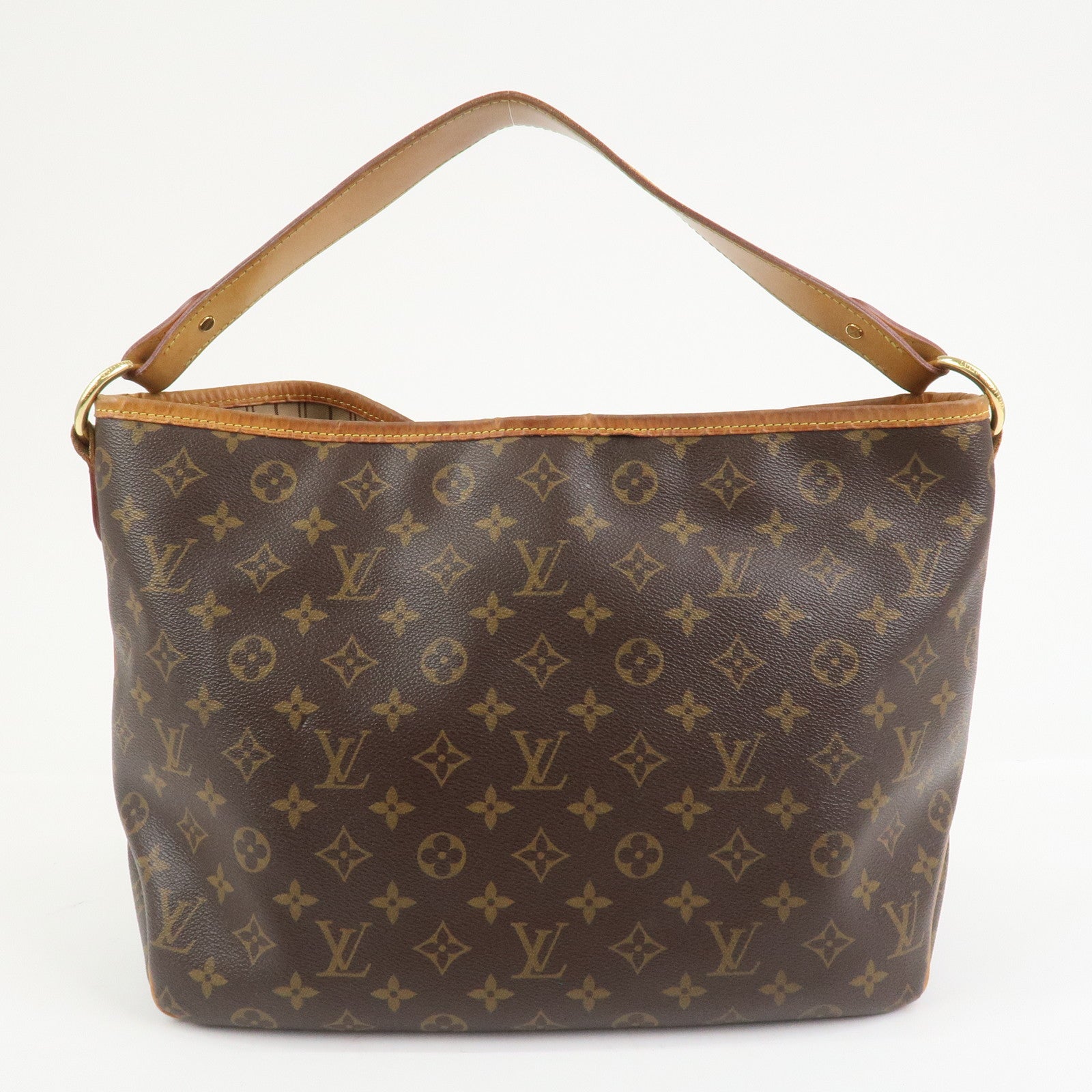 Louis Vuitton Monogram Delightful PM Shoulder Bag Brown M40352