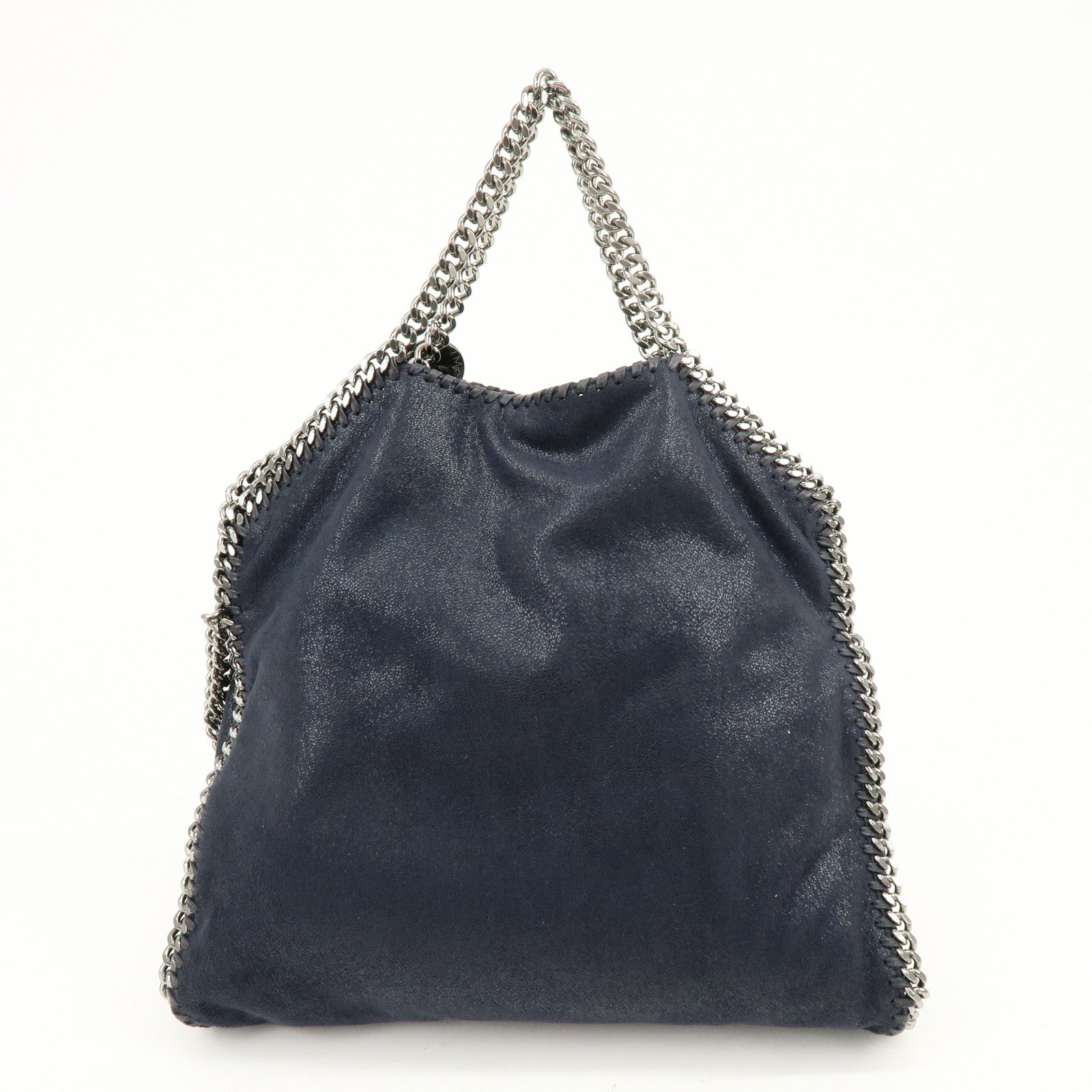 STELLA MCCARTNEY Falabella Faux Leather 2Way Bag Dark Navy 234387