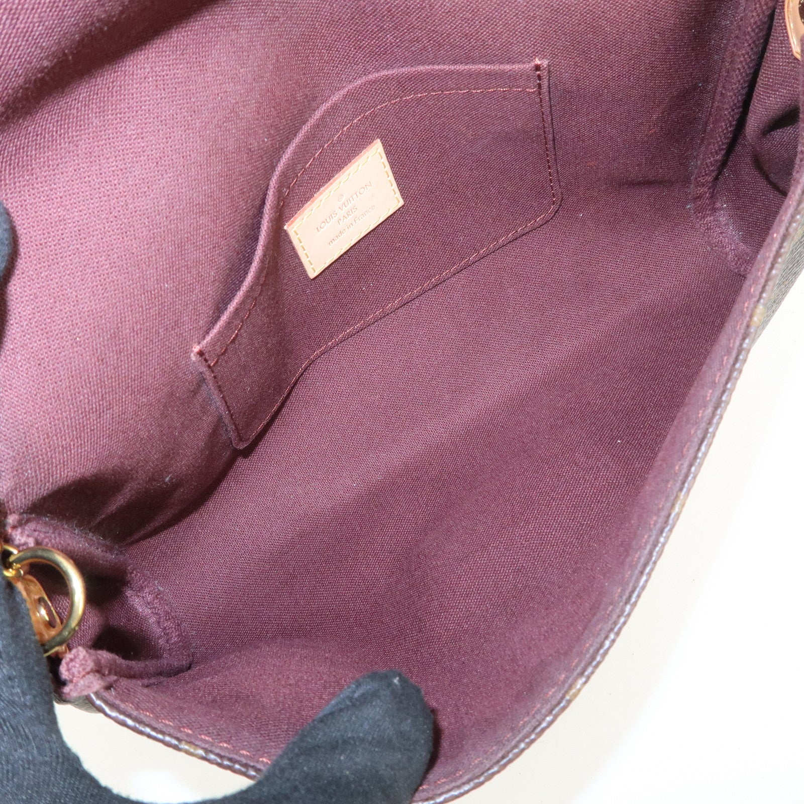 Louis Vuitton Monogram Favorite MM Shoulder Bag Brown M40718