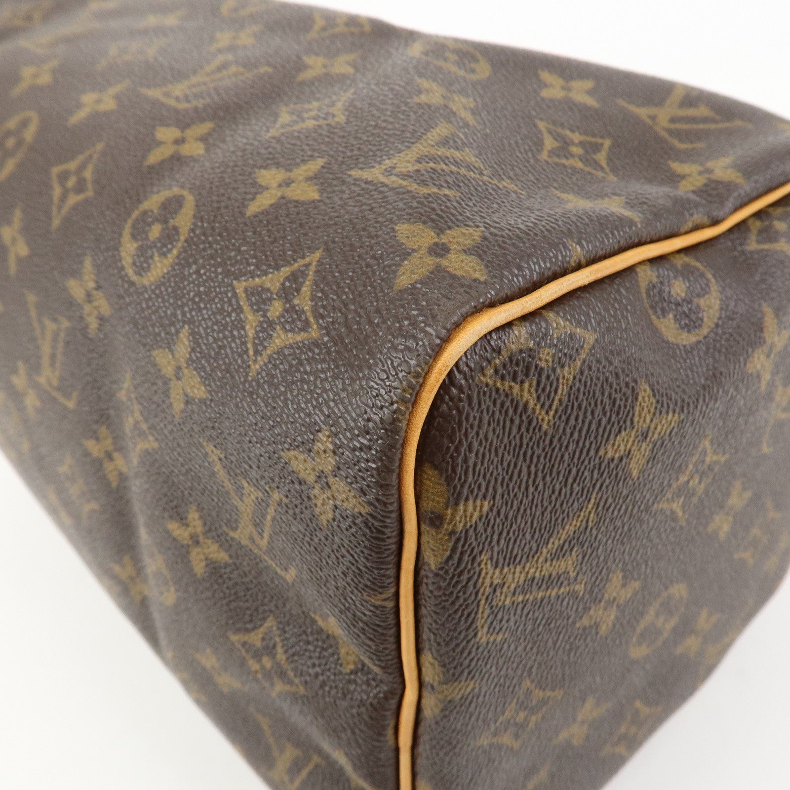 Louis Vuitton Monogram Speedy 30 Boston Bag Hand Bag Brown M41526