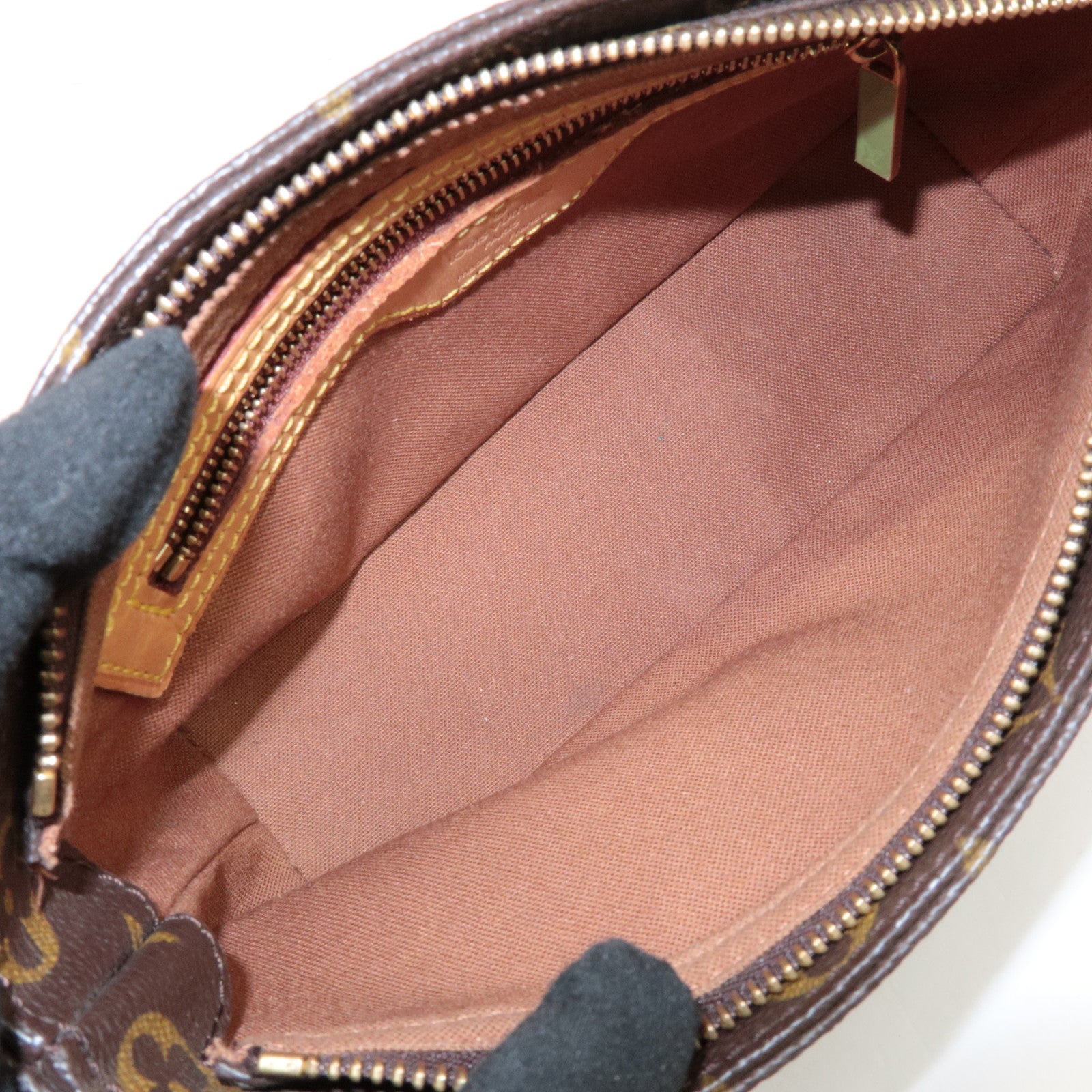 Louis Vuitton Monogram Trotteur Shoulder Bag Brown M51240 Used