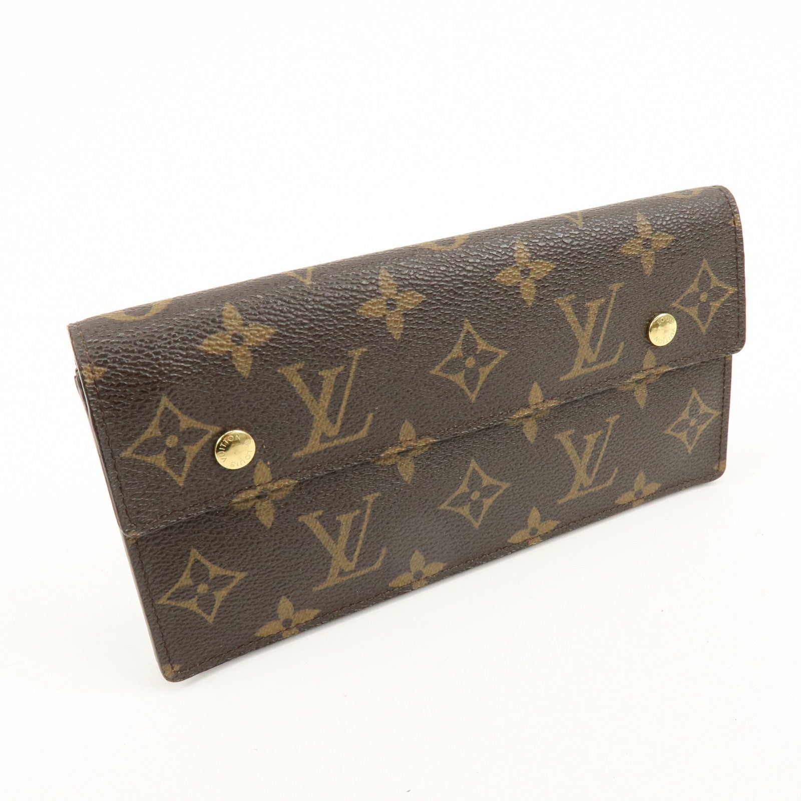 Louis Vuitton Monogram Portefeuille Accordion Long Wallet M58008