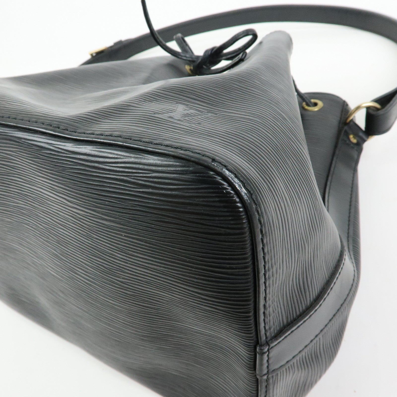 Louis Vuitton Epi Leather Petit Noe Shoulder Bag Noir Black M59012