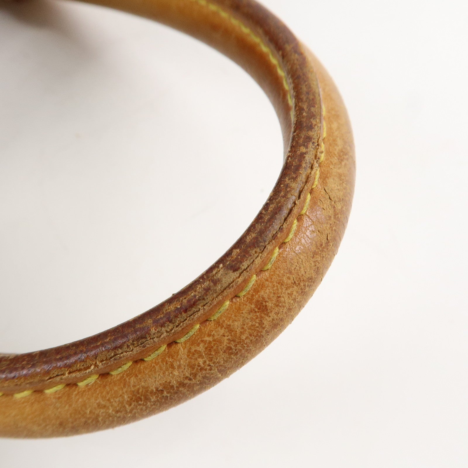 Louis Vuitton Monogram Deauville Hand Bag Brown M47270 Used