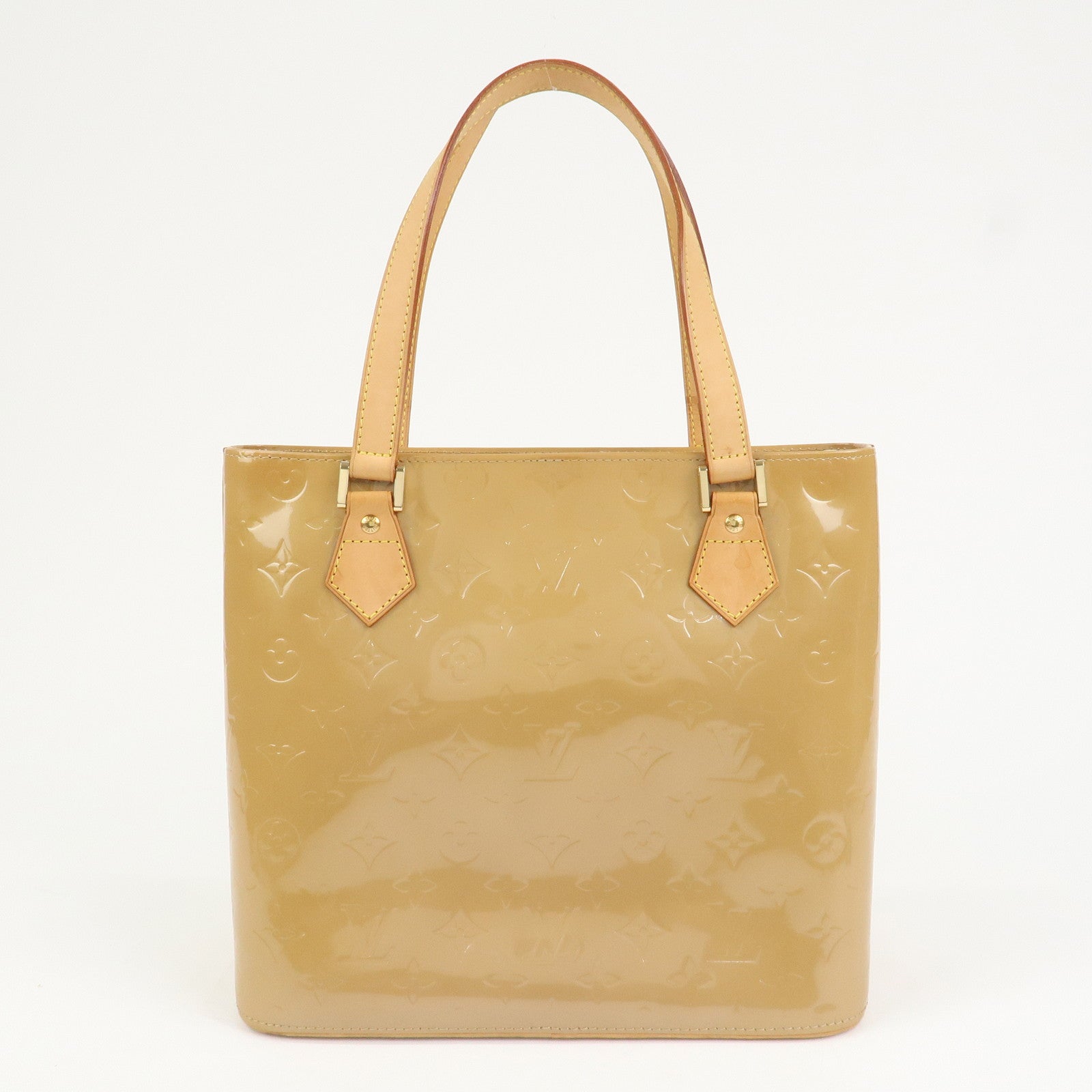Louis Vuitton Monogram Vernis Houston Noisette Tote Bag M91340