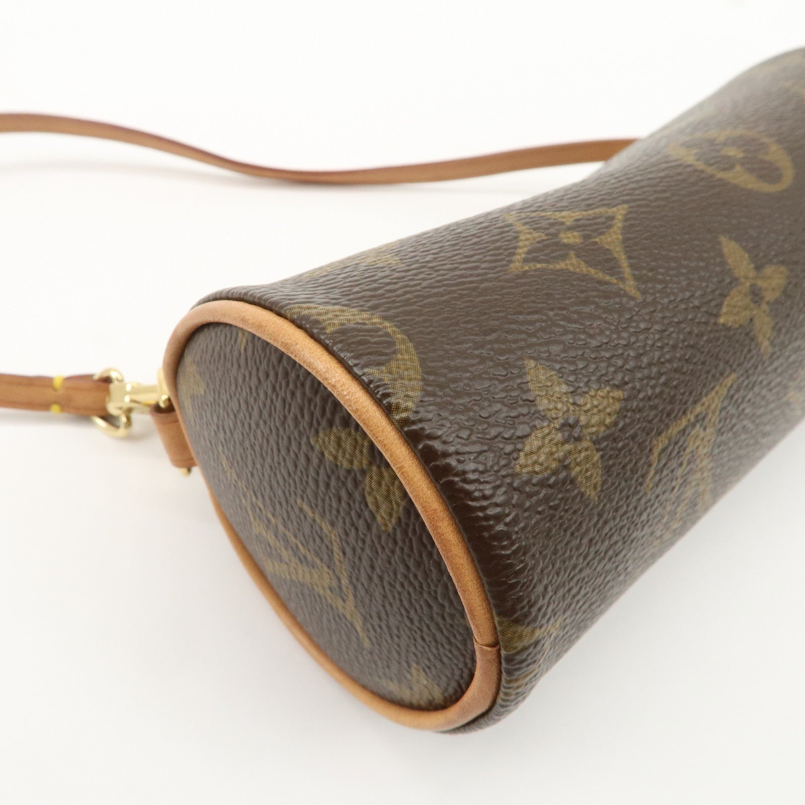 Louis Vuitton Monogram Mini Pouch for Papillon Bag New Style Brown