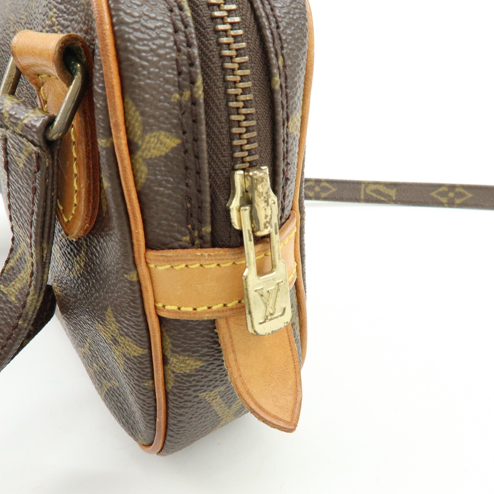 Louis Vuitton Monogram Pochette Marly Bandouliere Bag Brown M51828