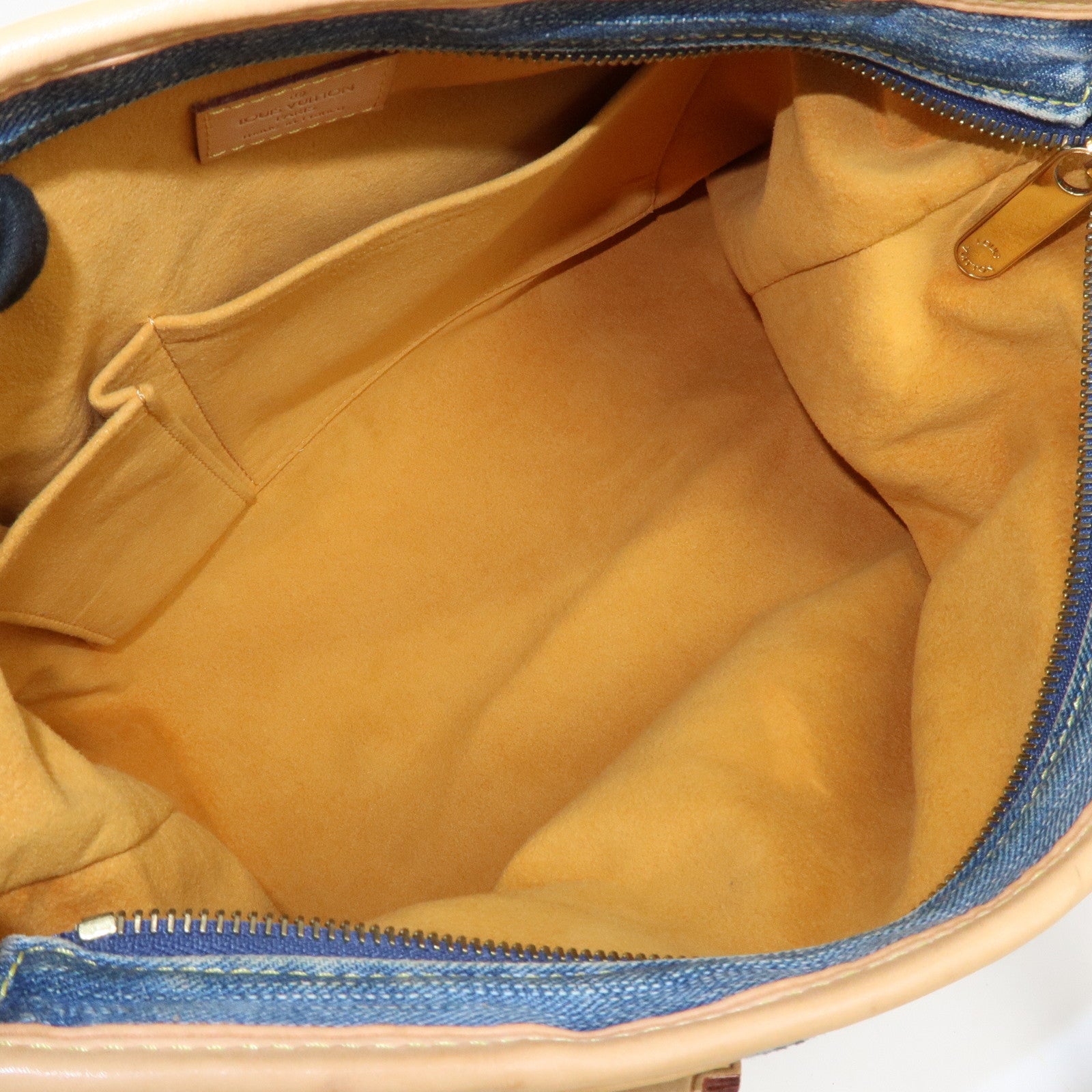 Louis Vuitton Monogram Denim Neo Cabby MM 2Way Bag Blue M95349