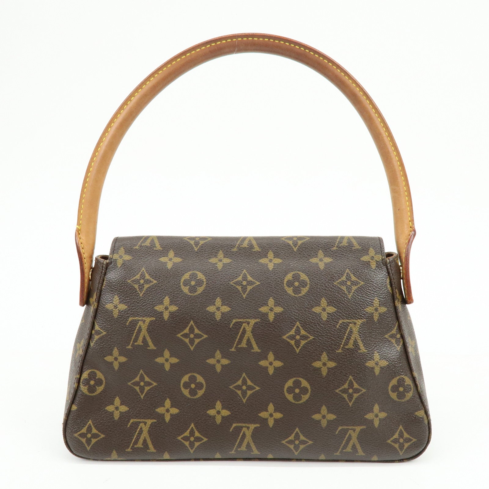 Louis Vuitton Monogram Mini Looping Shoulder Bag Brown M51147