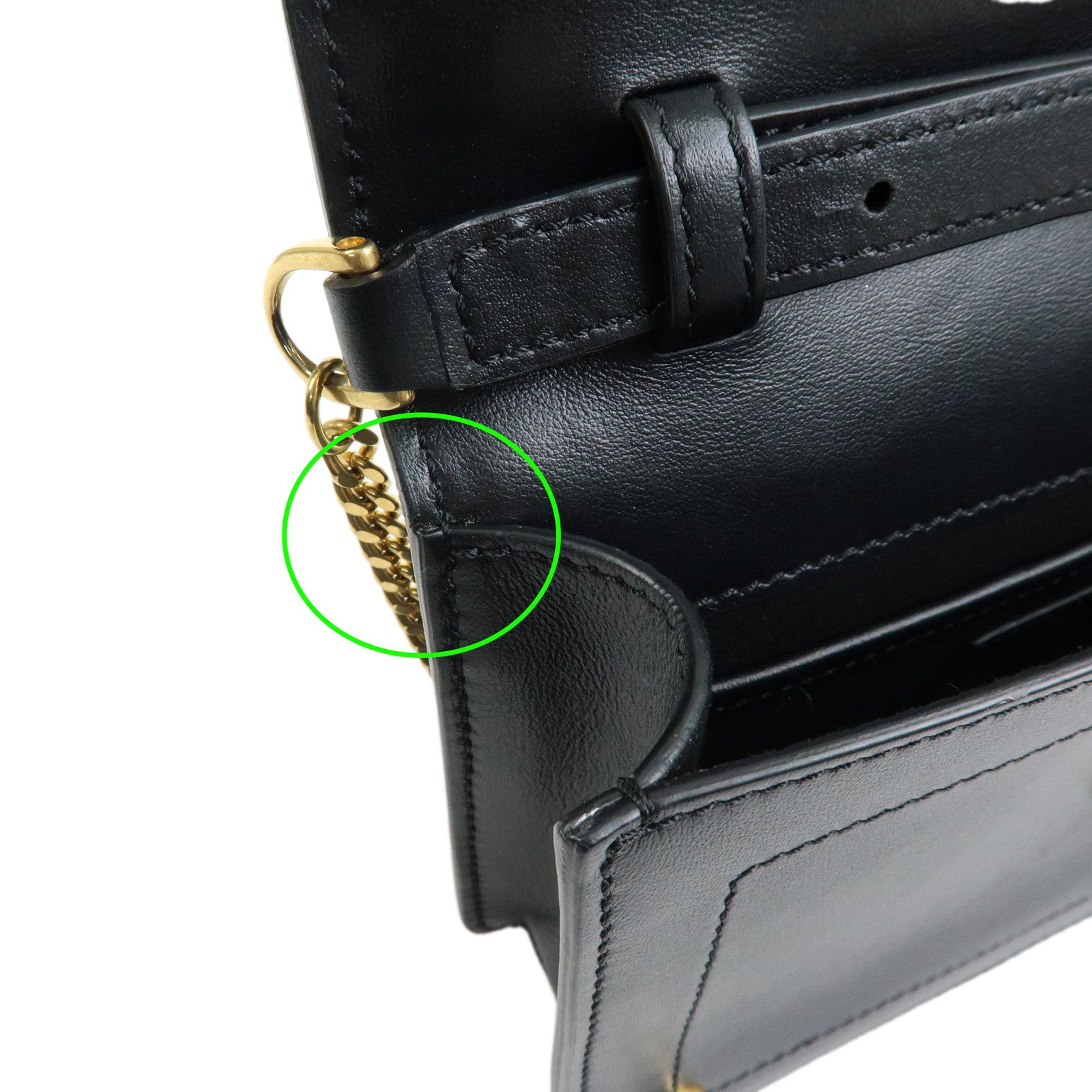 TOD'S T Timeless Leather 3Way Bag Shoulder Bag Hand Bag Black