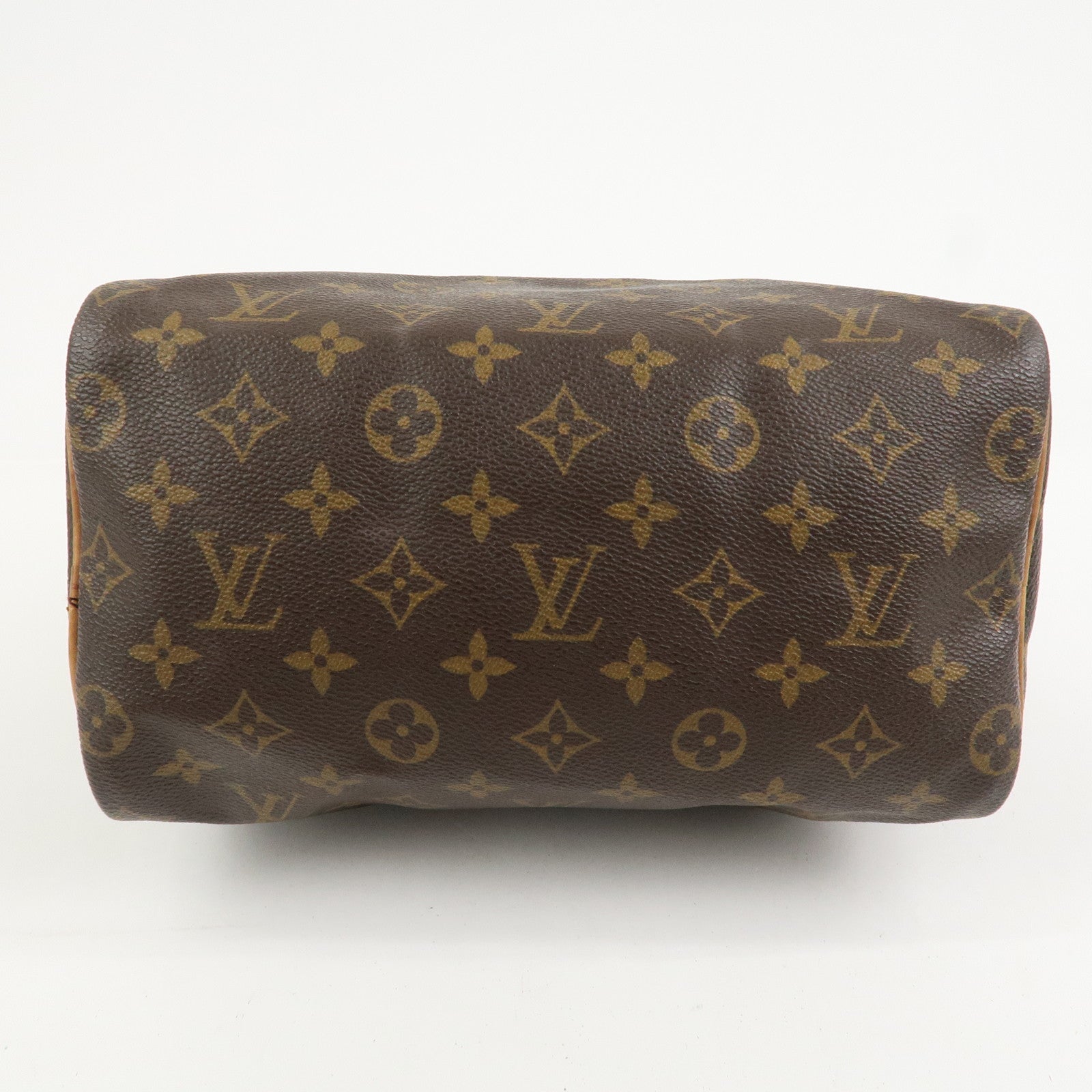 Louis Vuitton Monogram Speedy 25 Boston Bag Hand Bag Brown M41528