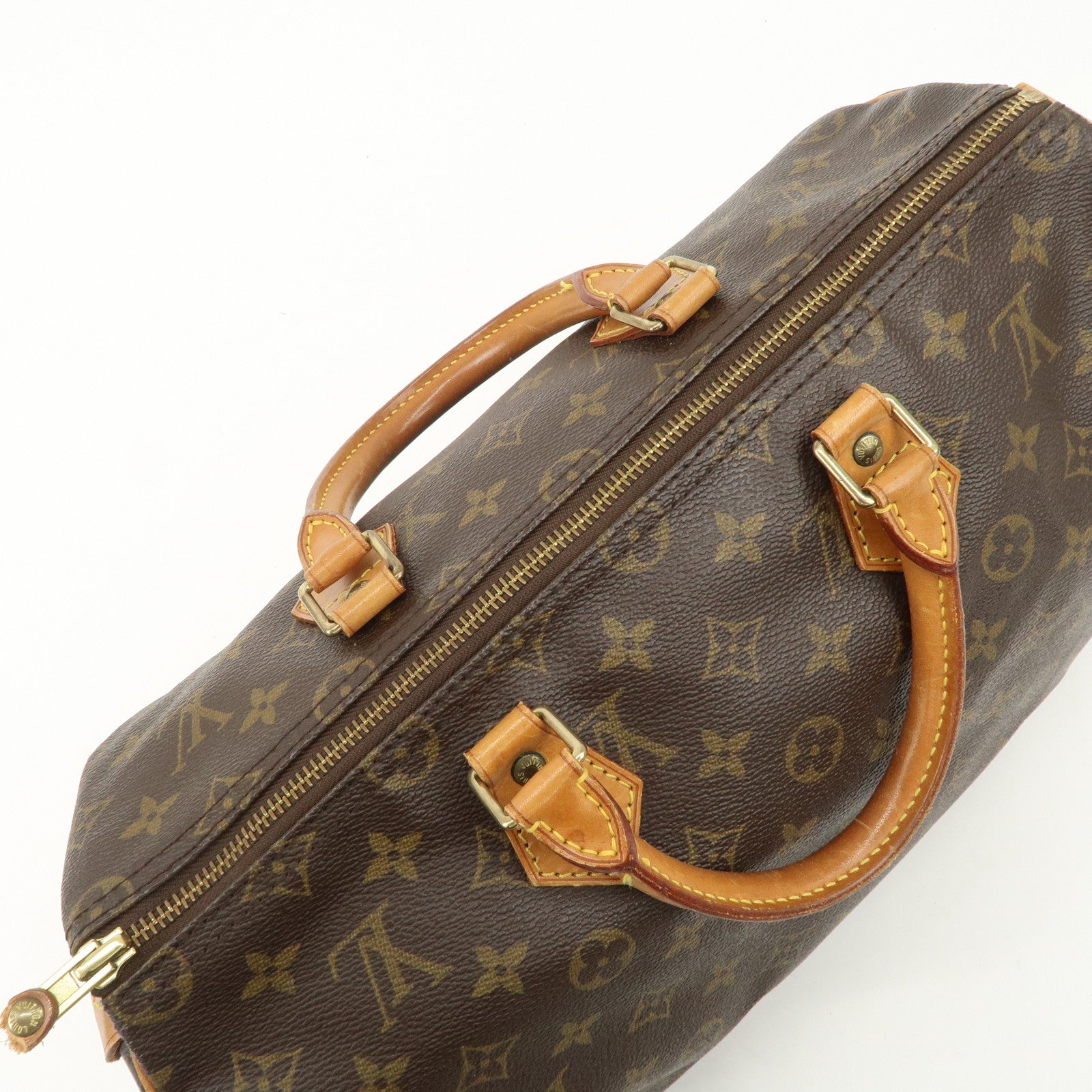 Louis Vuitton Monogram Speedy 35 Boston Bag Hand Bag M41524