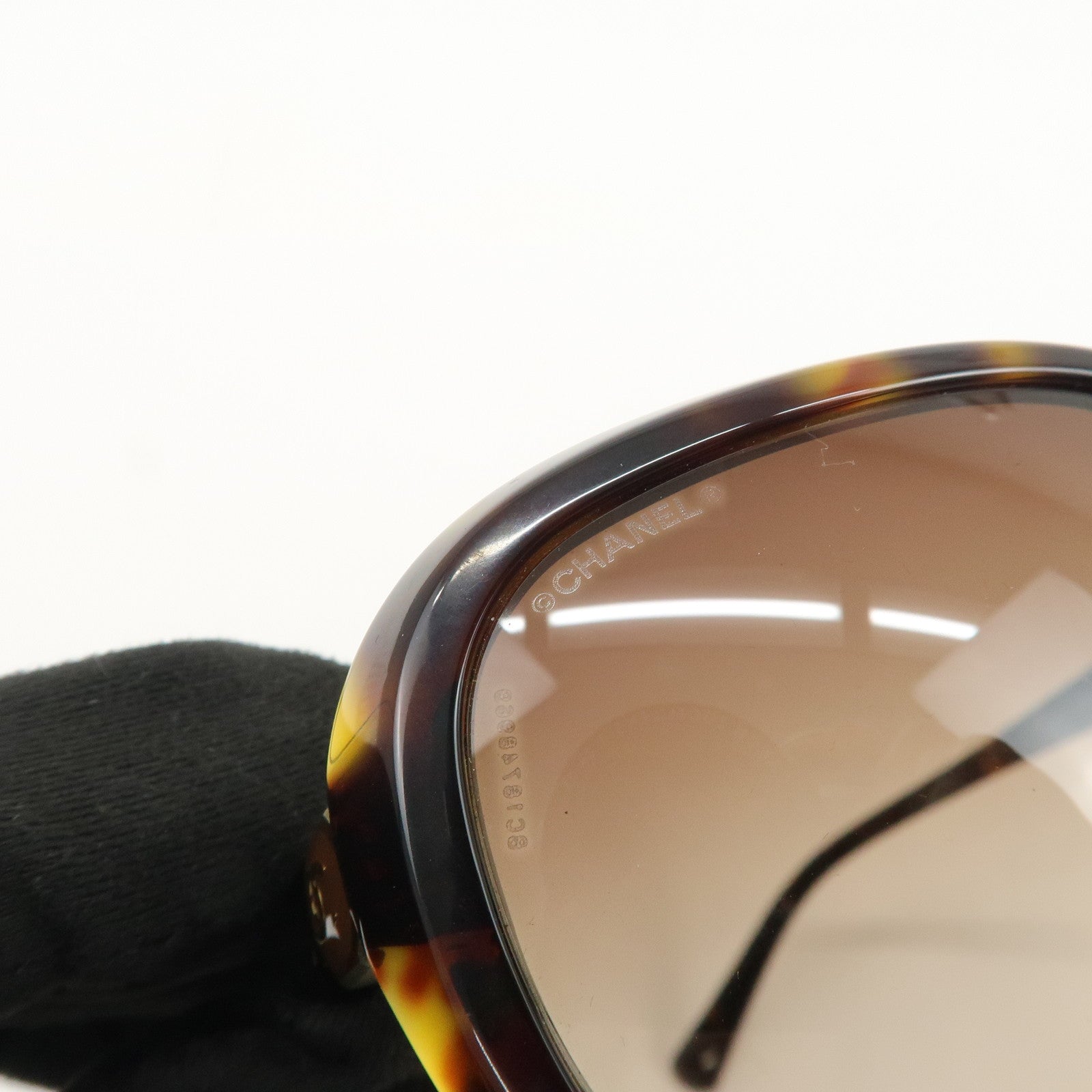 CHANEL Plastic Sunglasses Brown 5286-A c.714/S5 56□18 135 3N