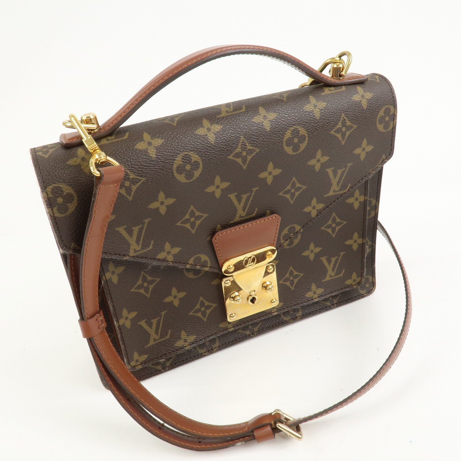 Louis Vuitton Monogram Monceau 28 2Way Bag Brief Case M51185