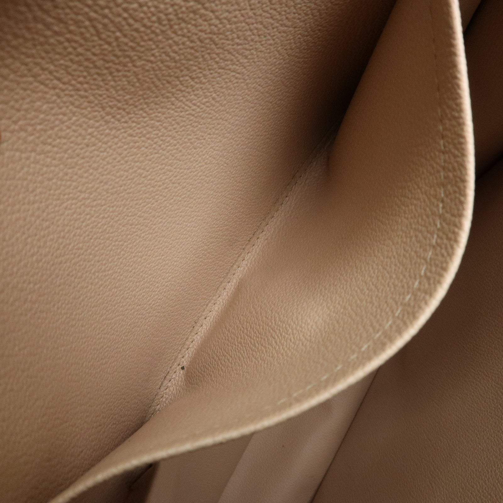 Louis Vuitton Monogram Sac Plat Tote Bag Hand Bag Brown M51140