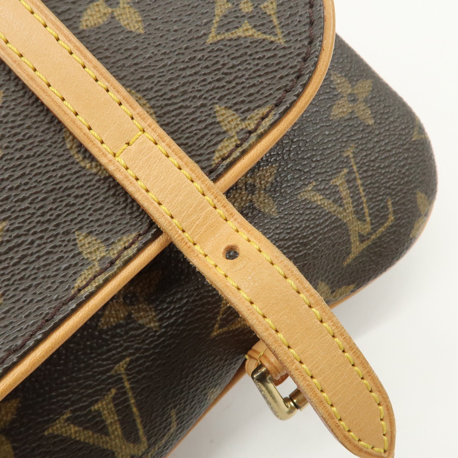 Louis Vuitton Monogram Marelle Shoulder Bag Brown M51157 Used