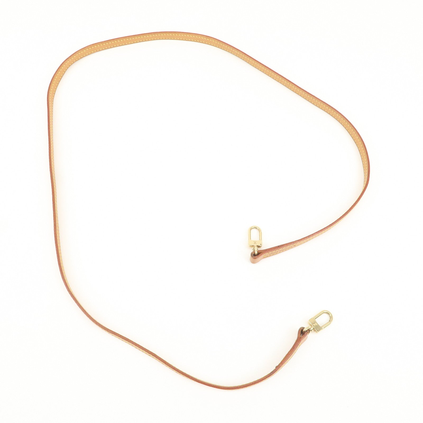 Louis Vuitton Nume Leather Shoulder Strap 120cm Natural J00145 Used