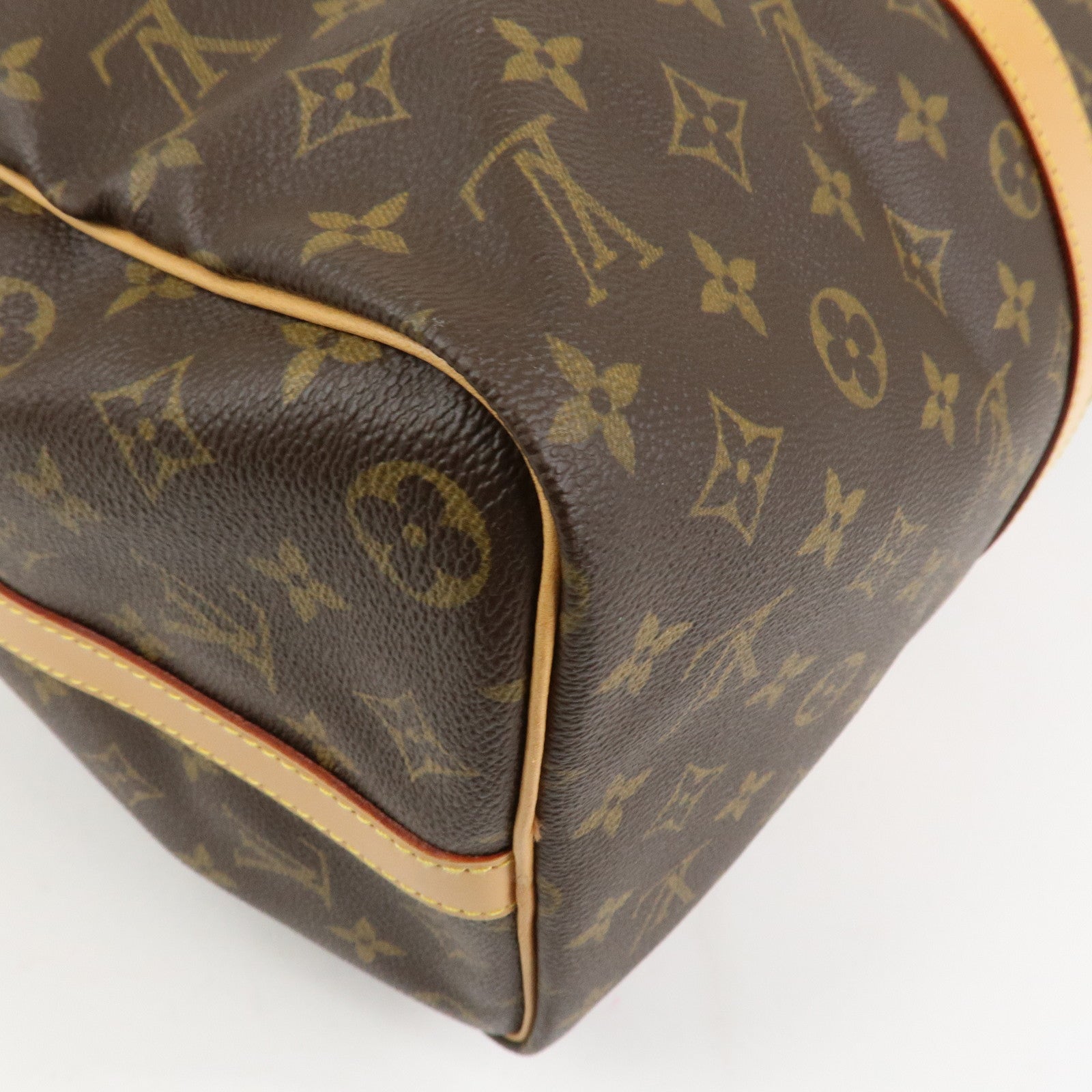 Louis Vuitton Monogram Keep All Bandouliere 45 Boston Bag M41418