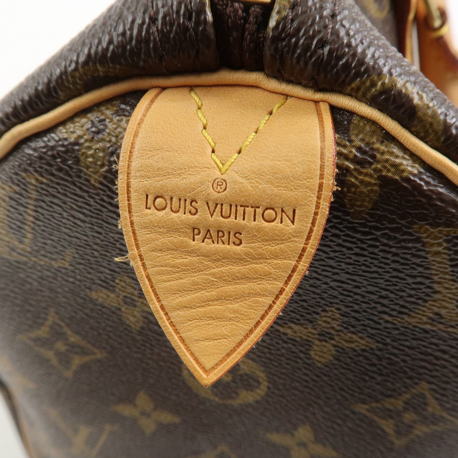 Louis Vuitton Monogram Speedy 30 Boston Bag Hand Bag Brown M41526