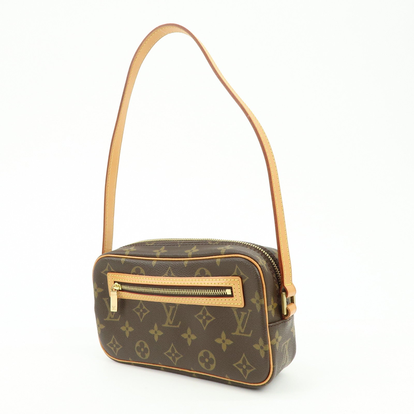 Louis Vuitton Monogram Pochette Cite Shoulder Bag Brown M51183