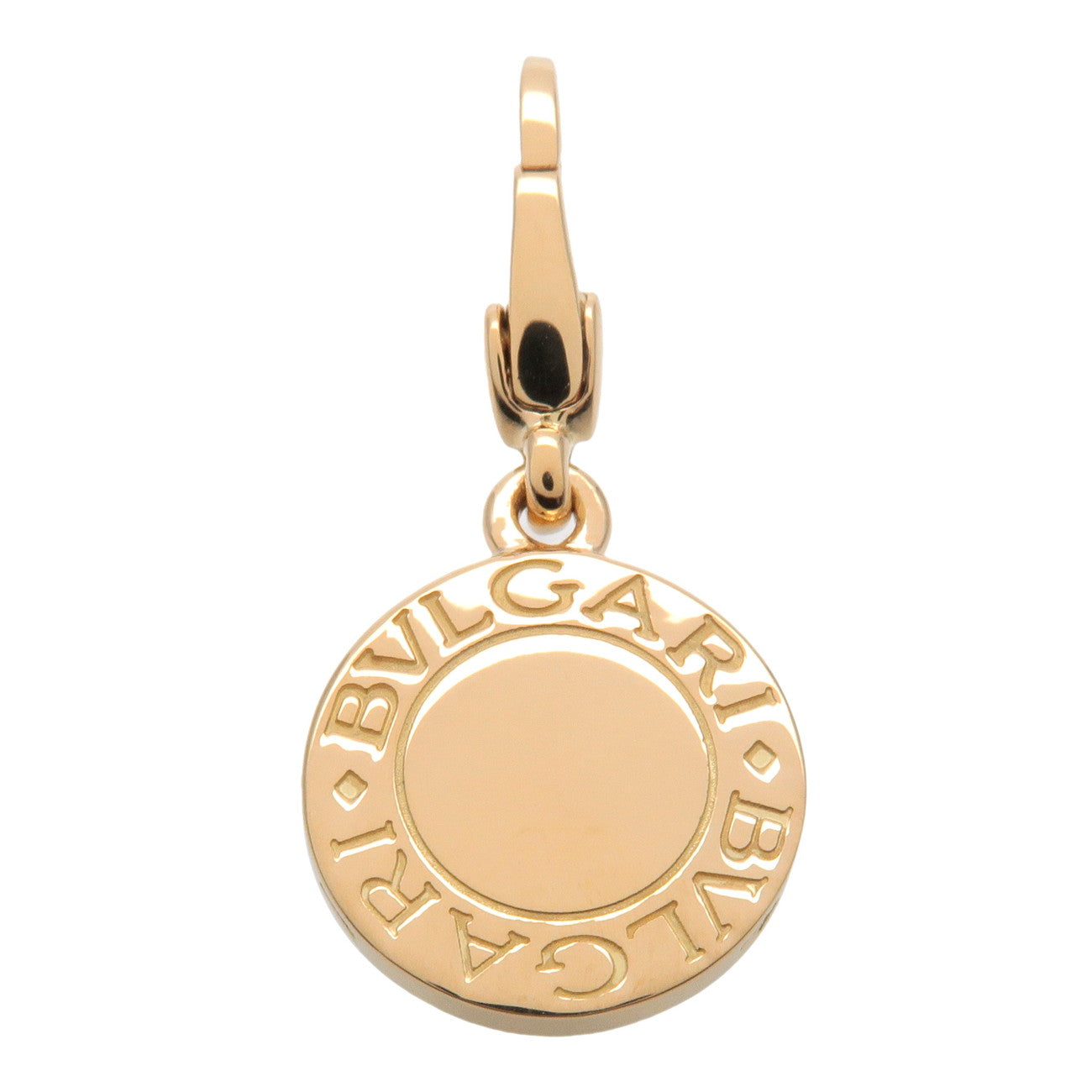 BVLGARI Bvlgari Bvlgari Onyx Pendant Top Charm K18 Yellow Gold Used