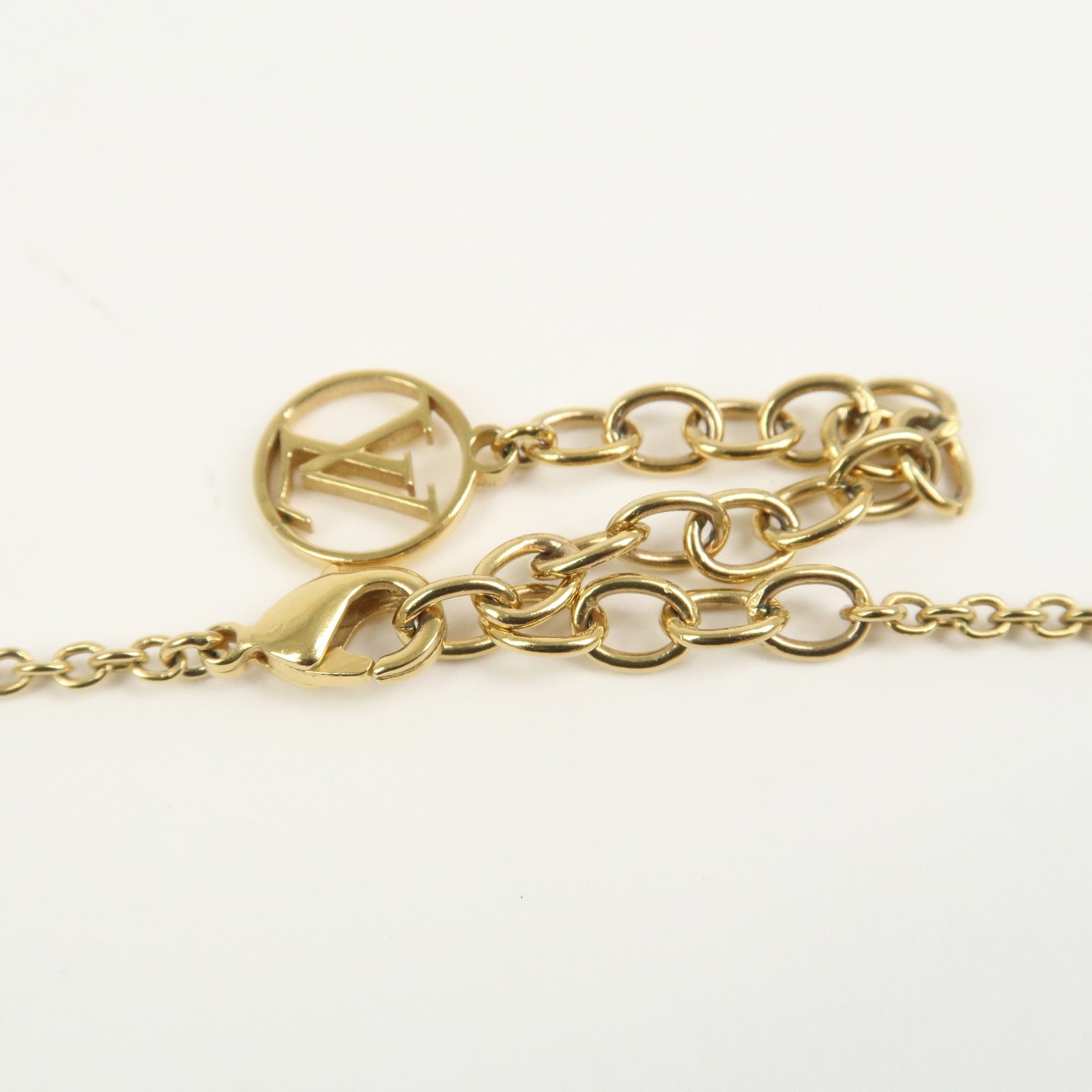 Louis Vuitton Collier Essential V Planet Rhinestone Necklace M68920