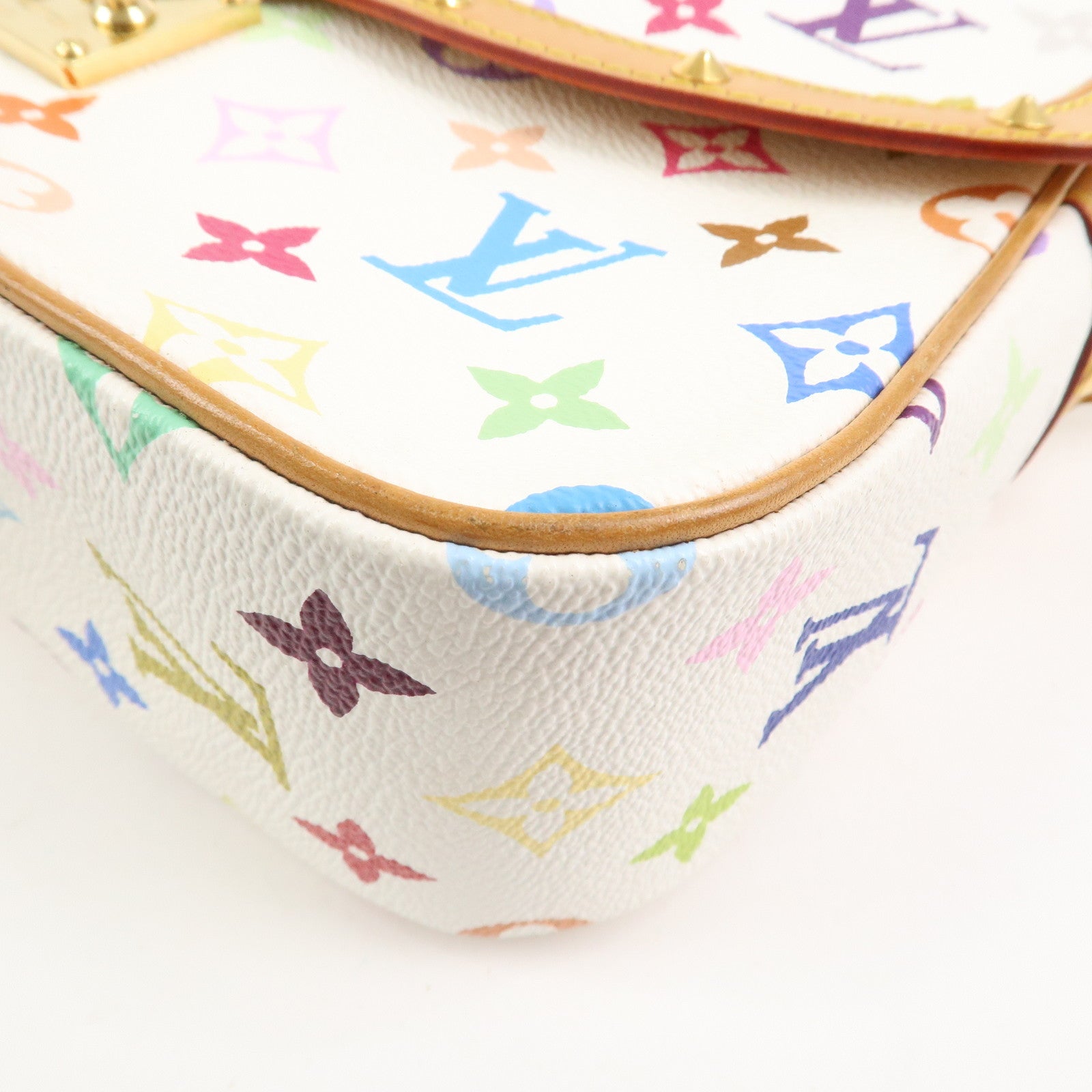 Louis Vuitton Monogram Multicolor Sologne Shoulder Bag Blanc M92661
