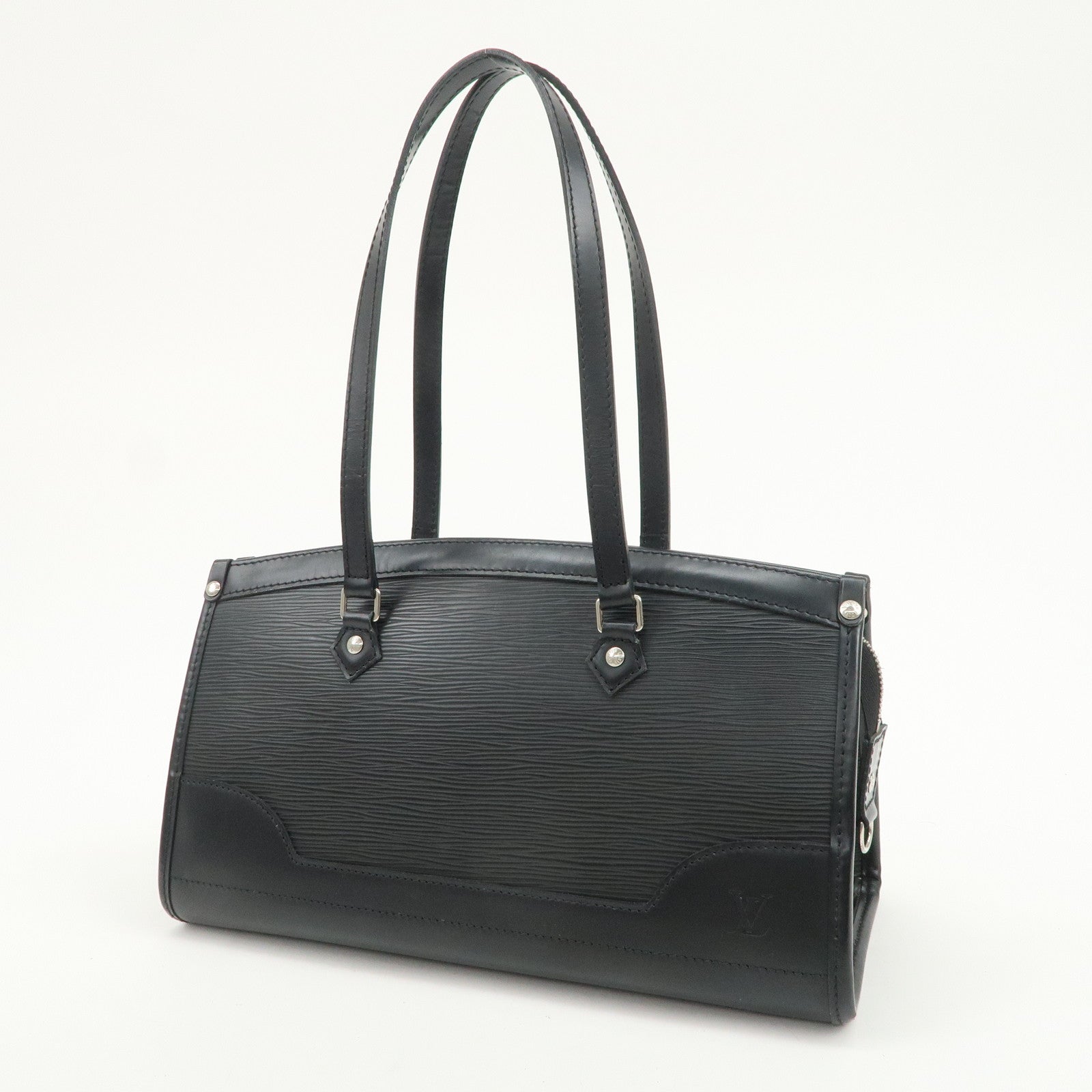 Louis Vuitton Epi Leather Madeleine PM Hand Bag Noir Black M59332