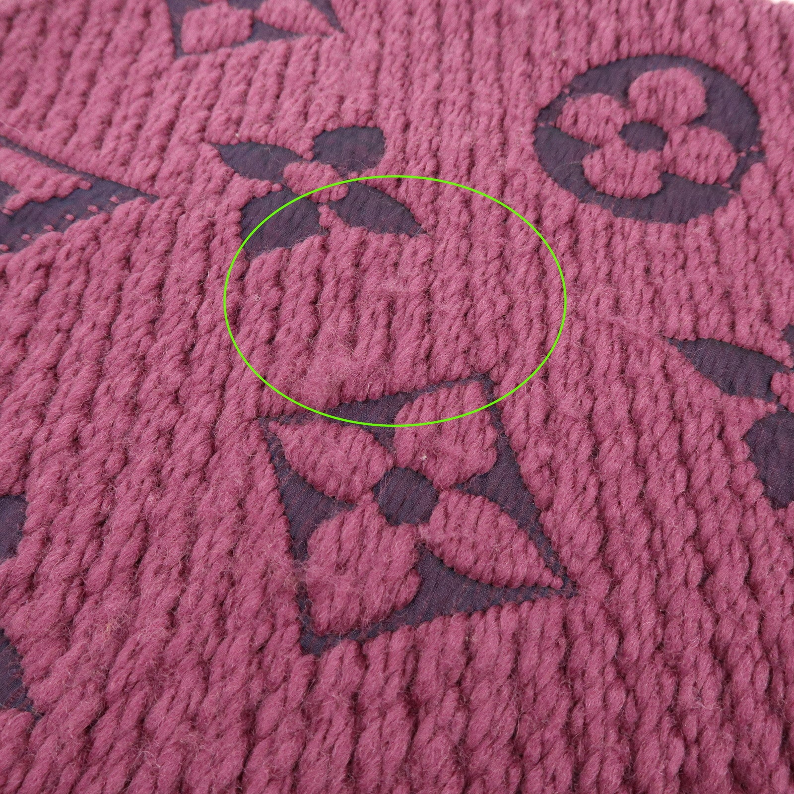 Louis Vuitton Echarpe Logomania Wool Silk Scarf Purple 413287