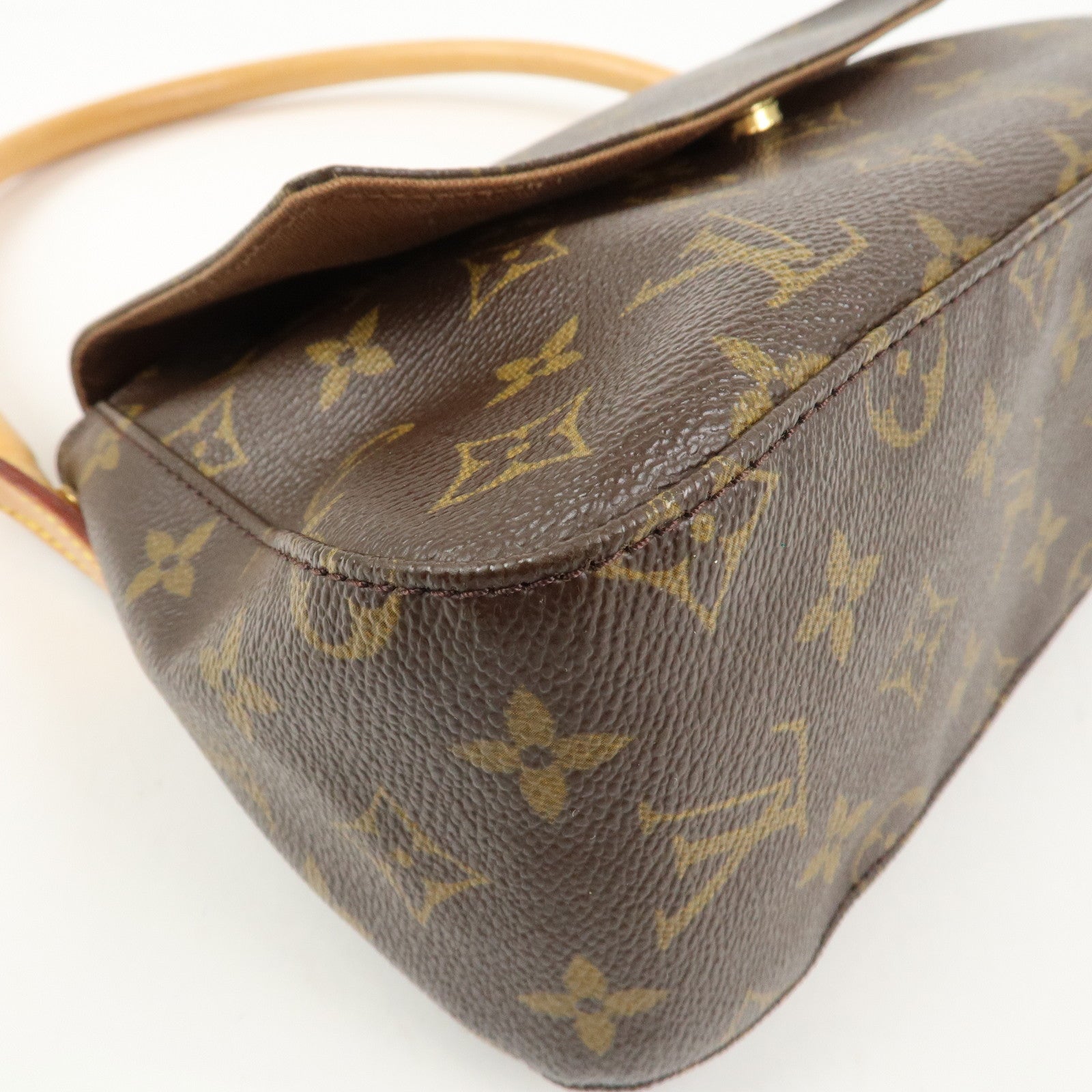 Louis Vuitton Monogram Mini Looping Shoulder Bag Brown M51147