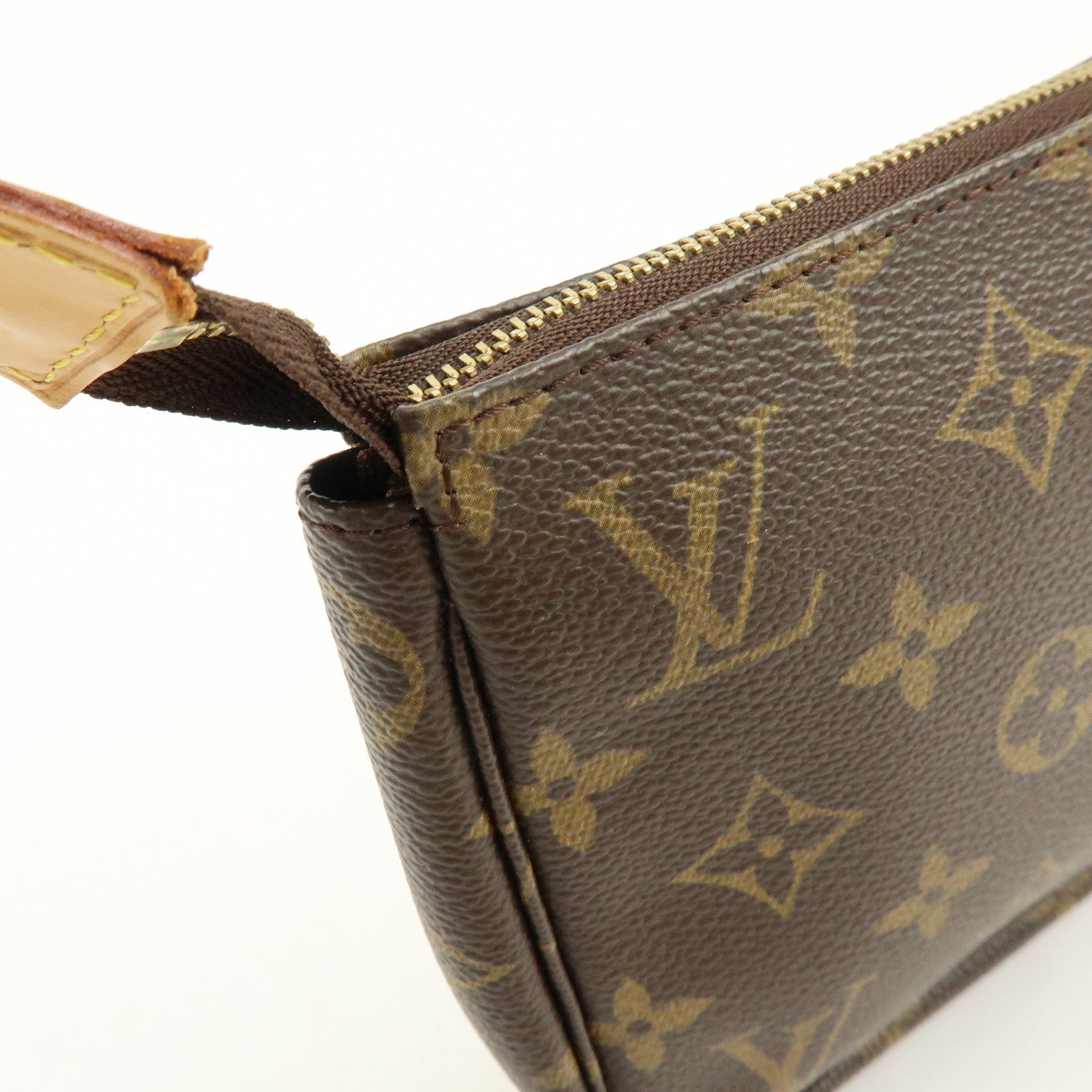 Louis Vuitton Monogram Pochette Accessoires Pouch Hand Bag M51980