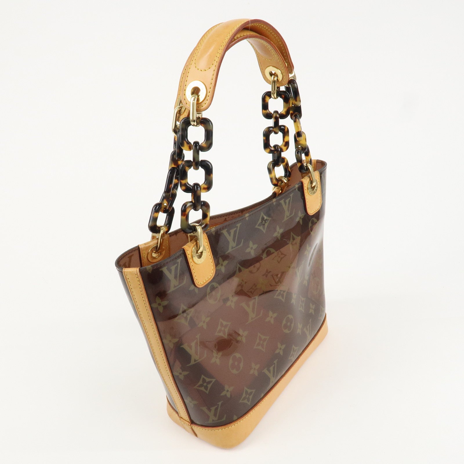 Louis Vuitton Monogram Cabas Ambre PM Vinyl Tote Bag M92502 Used