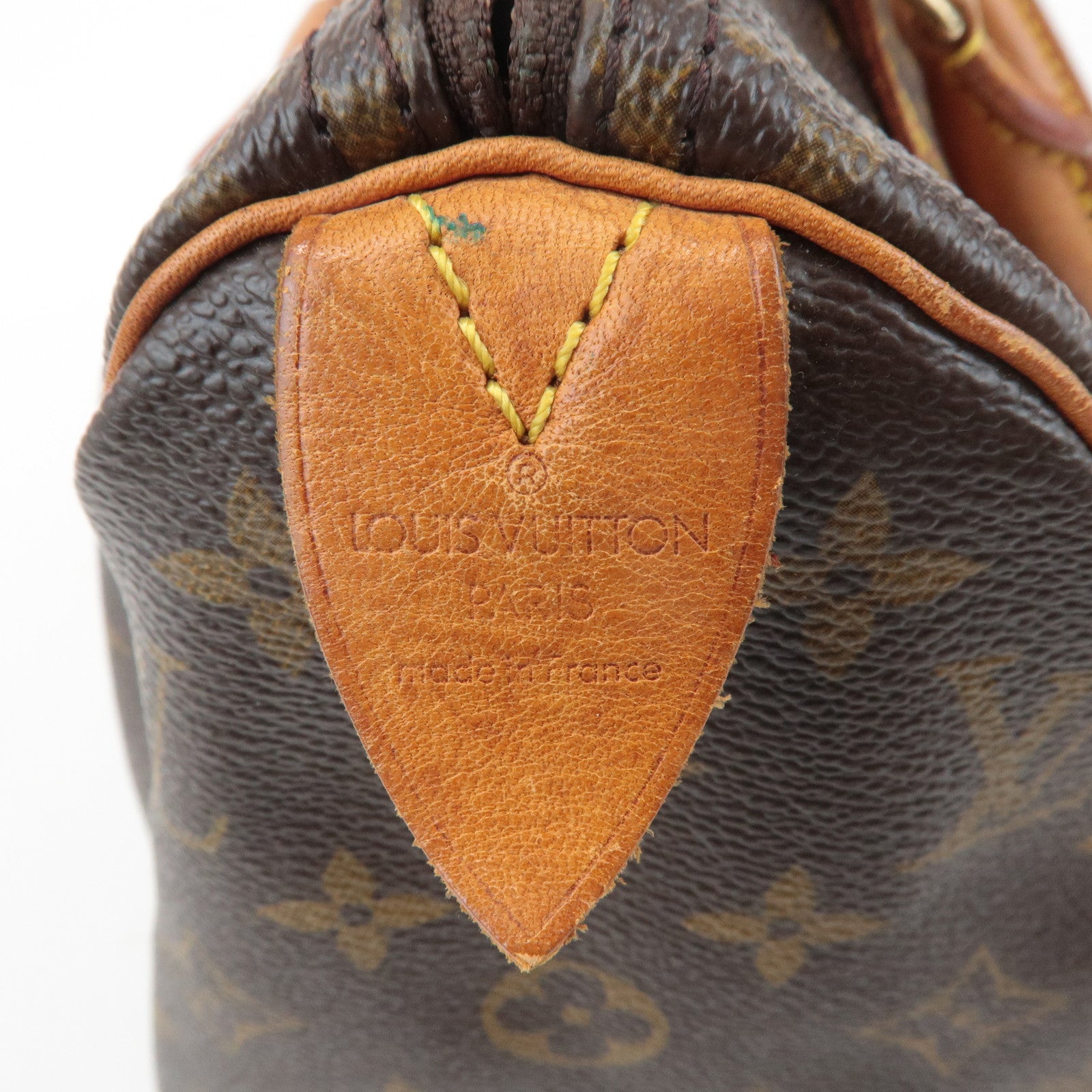 Louis Vuitton Monogram Speedy 25 Hand Bag Boston Bag Brown M41528 Used