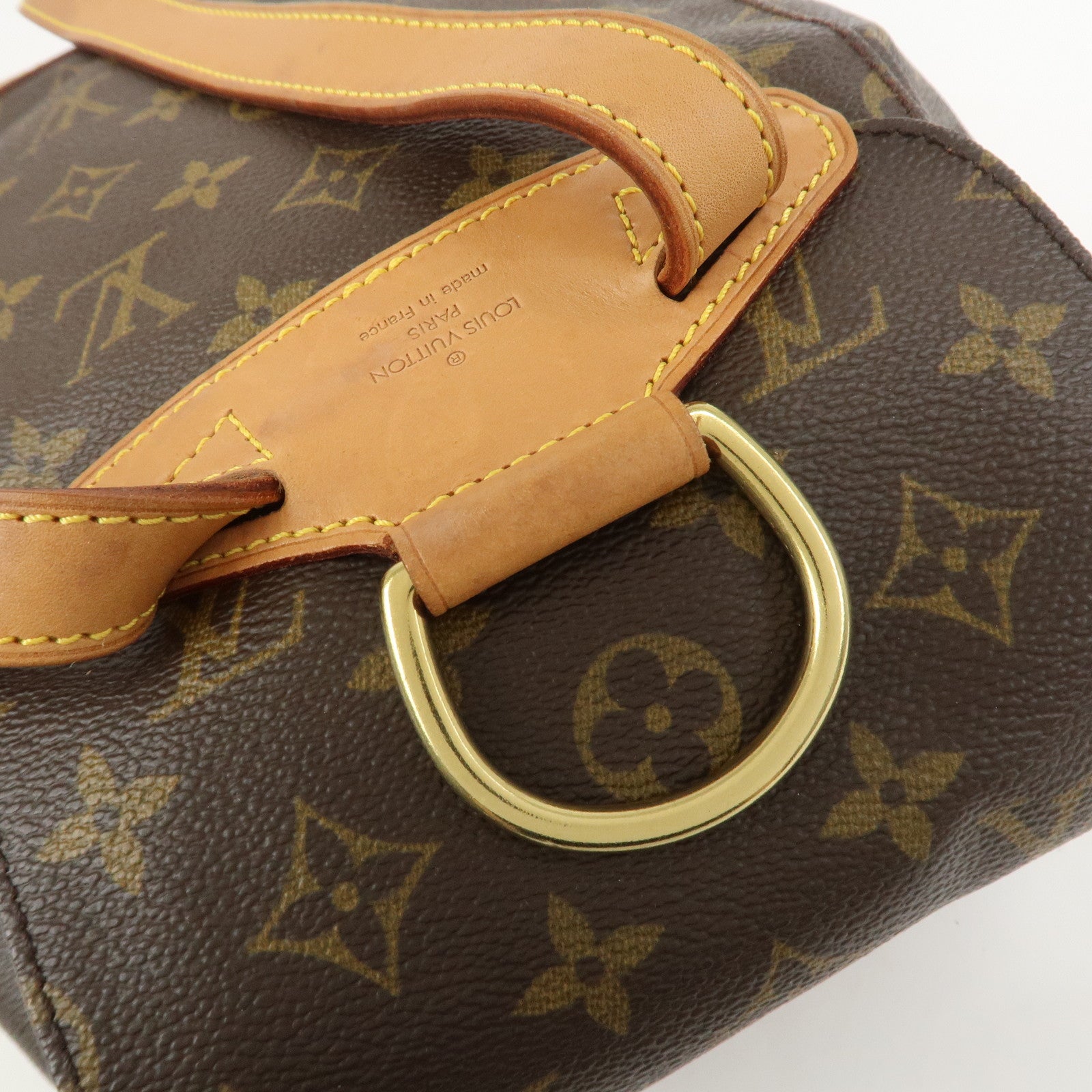 Louis Vuitton Monogram Montsouris MM Backpack Brown M51136