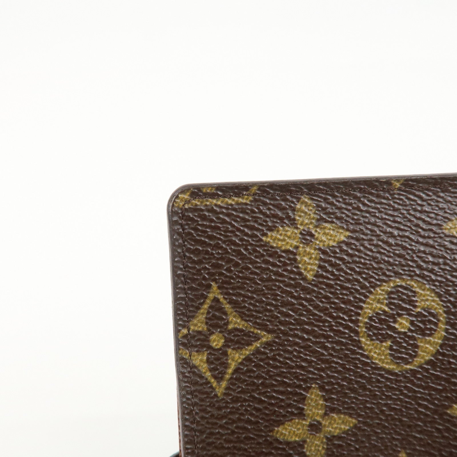 Louis Vuitton Monogram Agenda PM Planner Cover Brown R20005