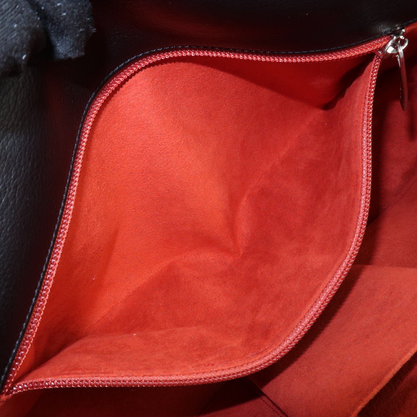 Ferragamo Gancini Logo Leather Shoulder Bag Hand Bag Black