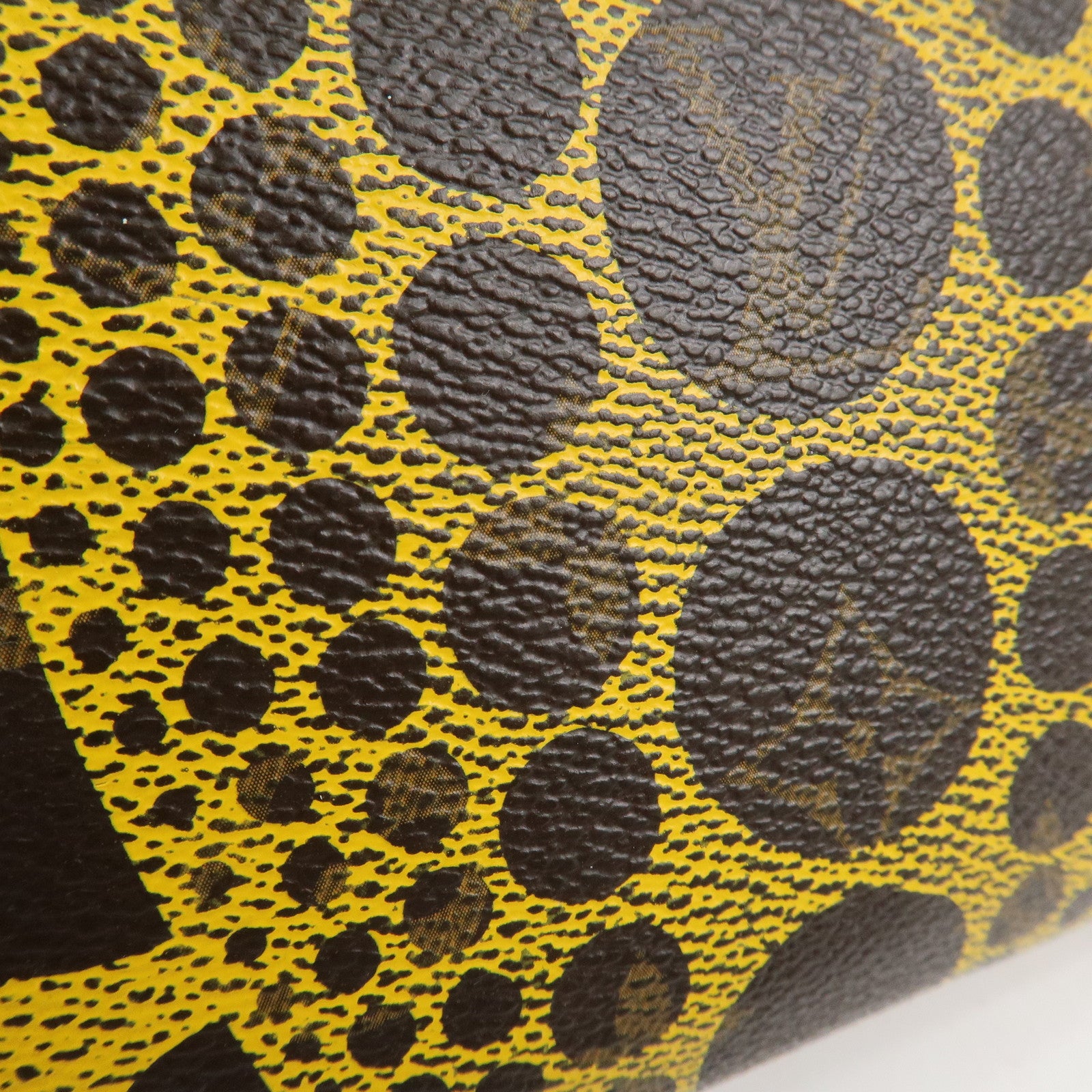 Louis Vuitton Monogram Zippy Wallet Pumpkin Dots Jaune M60449 Used