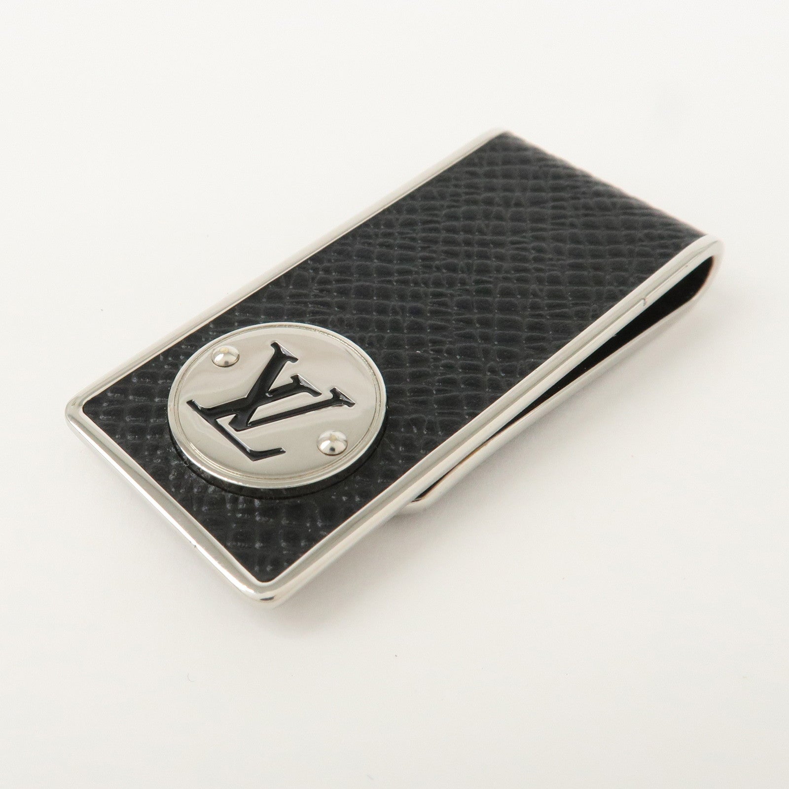 Louis Vuitton Pince Billets Neo LV Club Money Clip Black M00271 Used