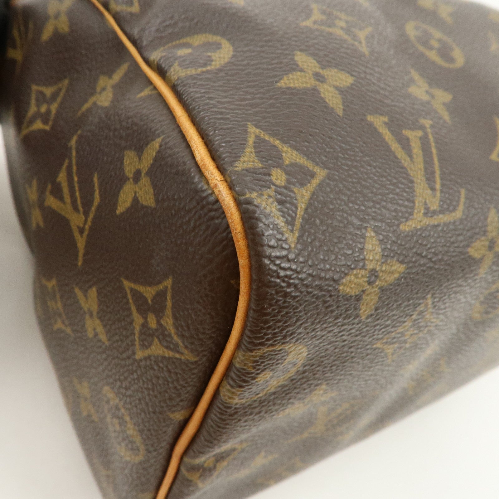 Louis Vuitton Monogram Speedy 25 Boston Bag Hand Bag Brown M41528